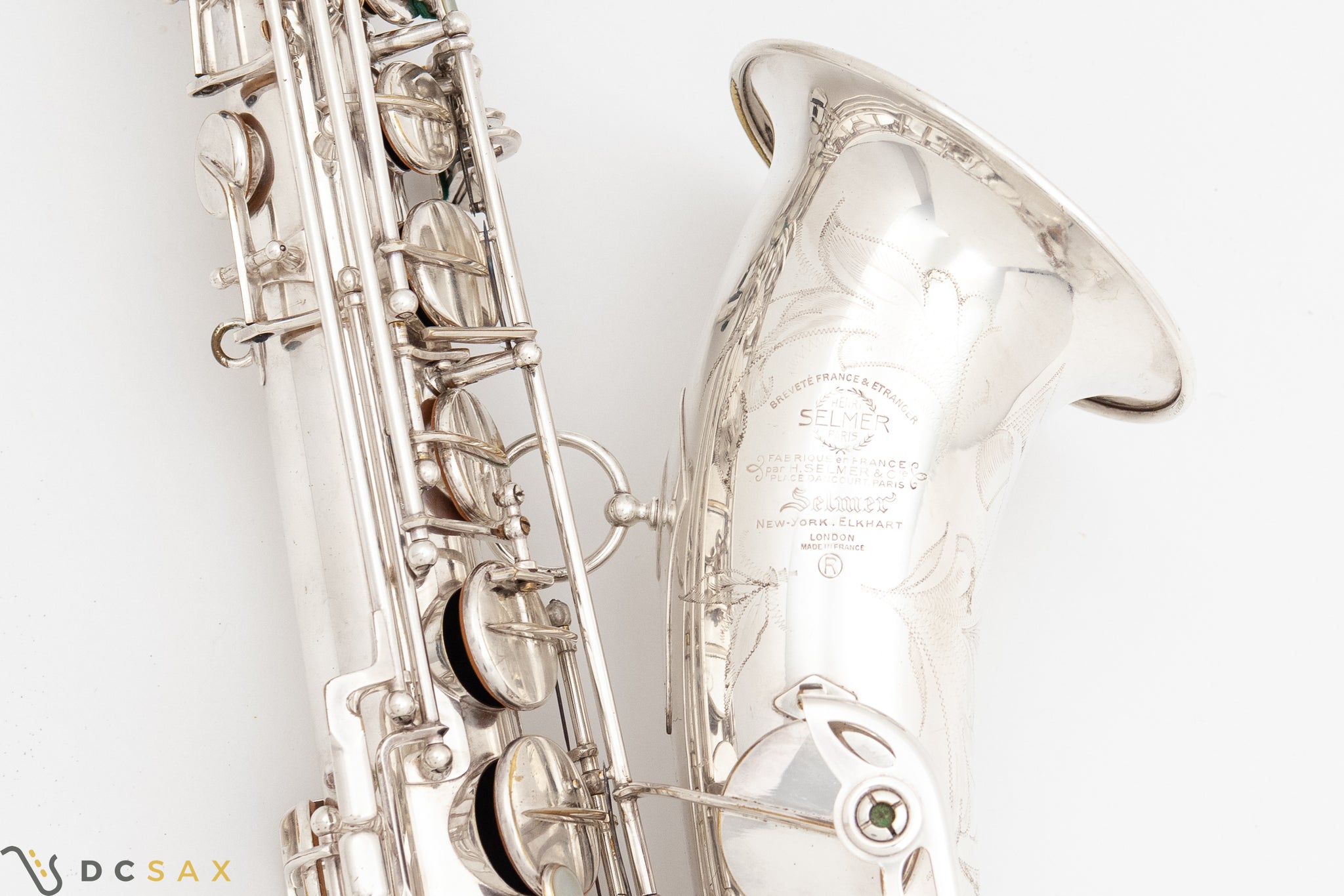 1960 86,xxx Selmer Mark VI Tenor Saxophone, Silver Plated, Brecker S/N, Video