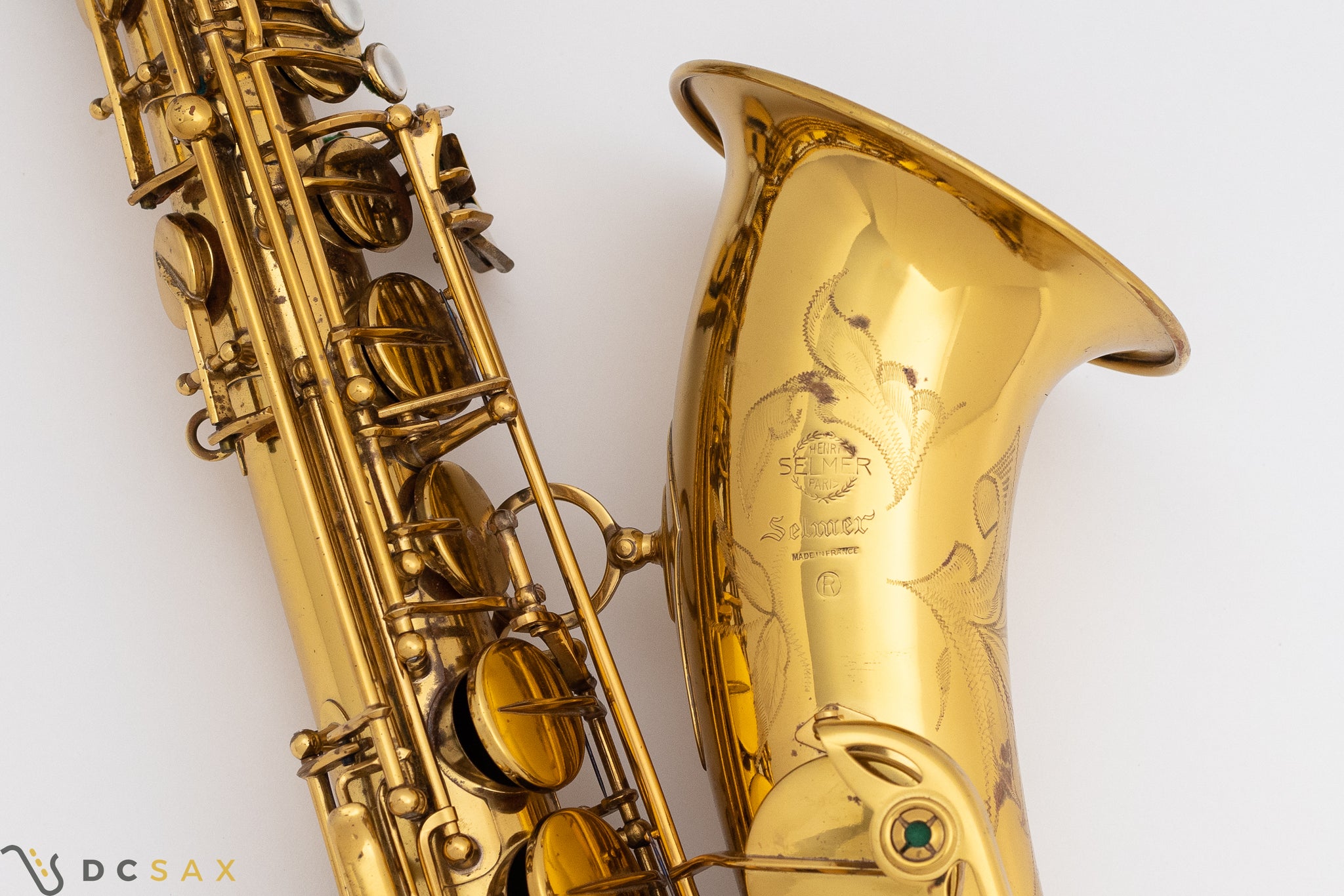 Selmer Mark VII Tenor Saxophone, 99%+ Original Lacquer, Video