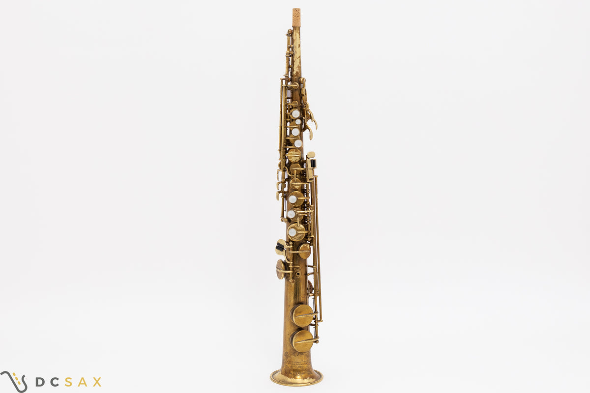 1920's Martin Handcraft Soprano Saxophone, Concertone Stencil, Just Serviced