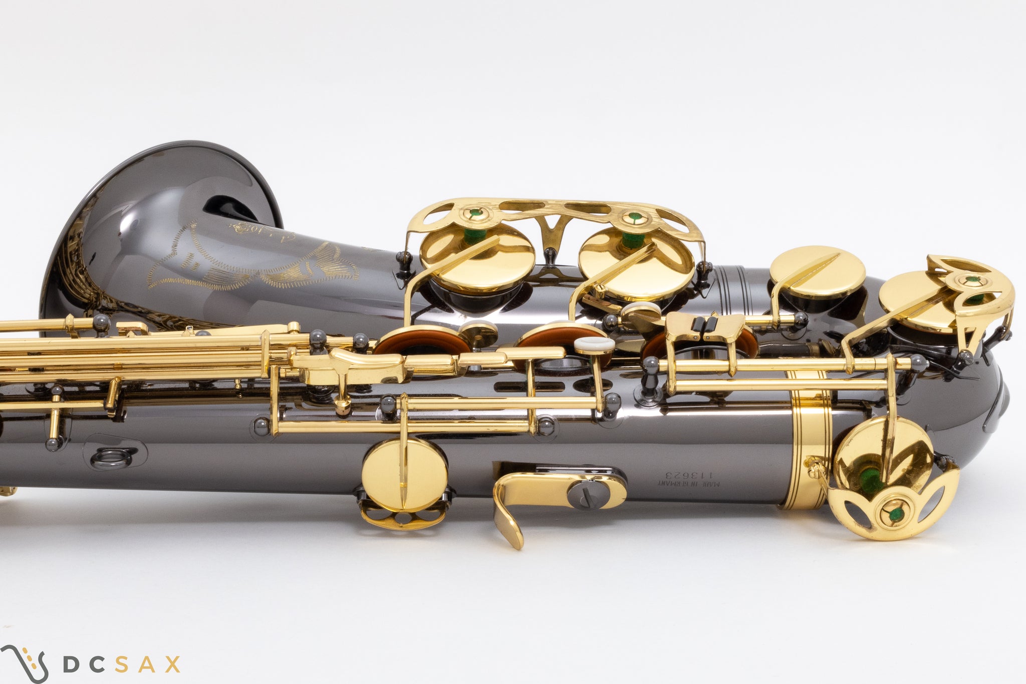 Keilwerth SX90R Tenor Saxophone, Black Nickel Finish, Near Mint, Video