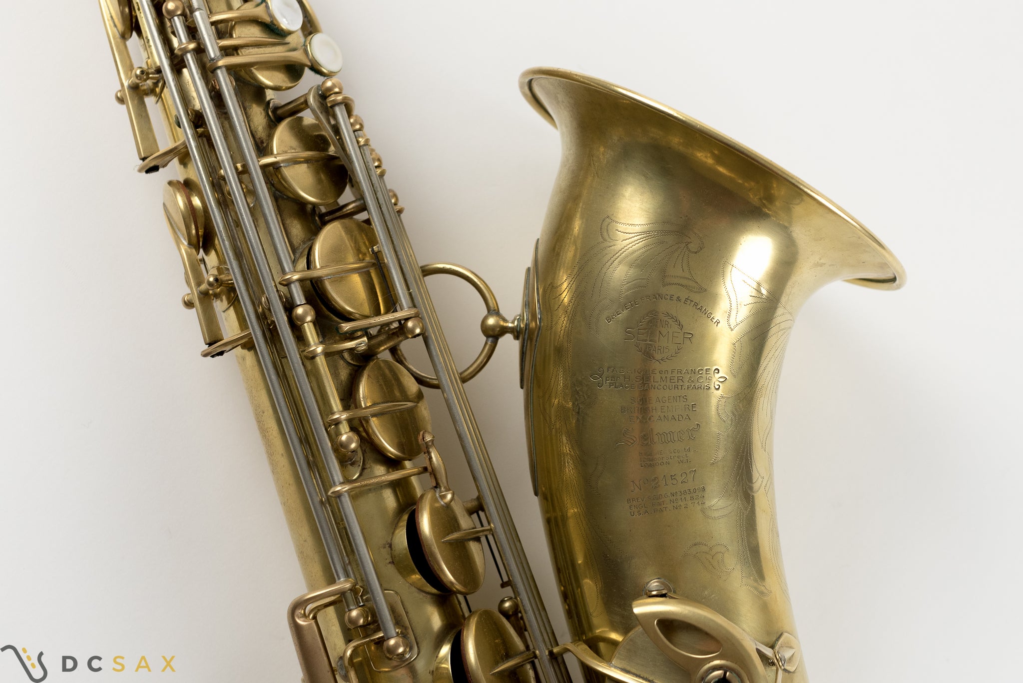 21,xxx Selmer Balanced Action Tenor Saxophone, Just Serviced, Video