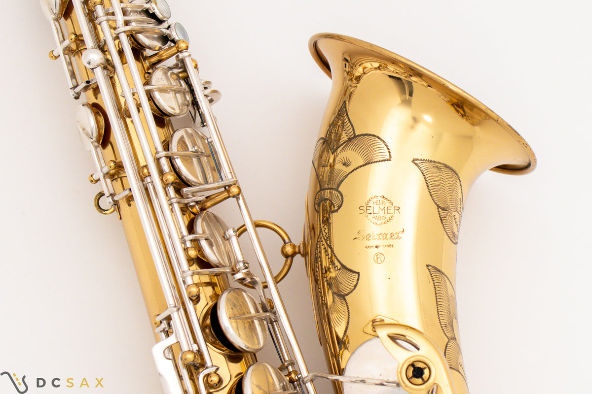 1966年製 Selmer Mark VI テナーサックス(シリアルNo. 138,xxx)、オリジナルラッカー99%、ハイF#キー付き、動画あり、オーバーホール済み