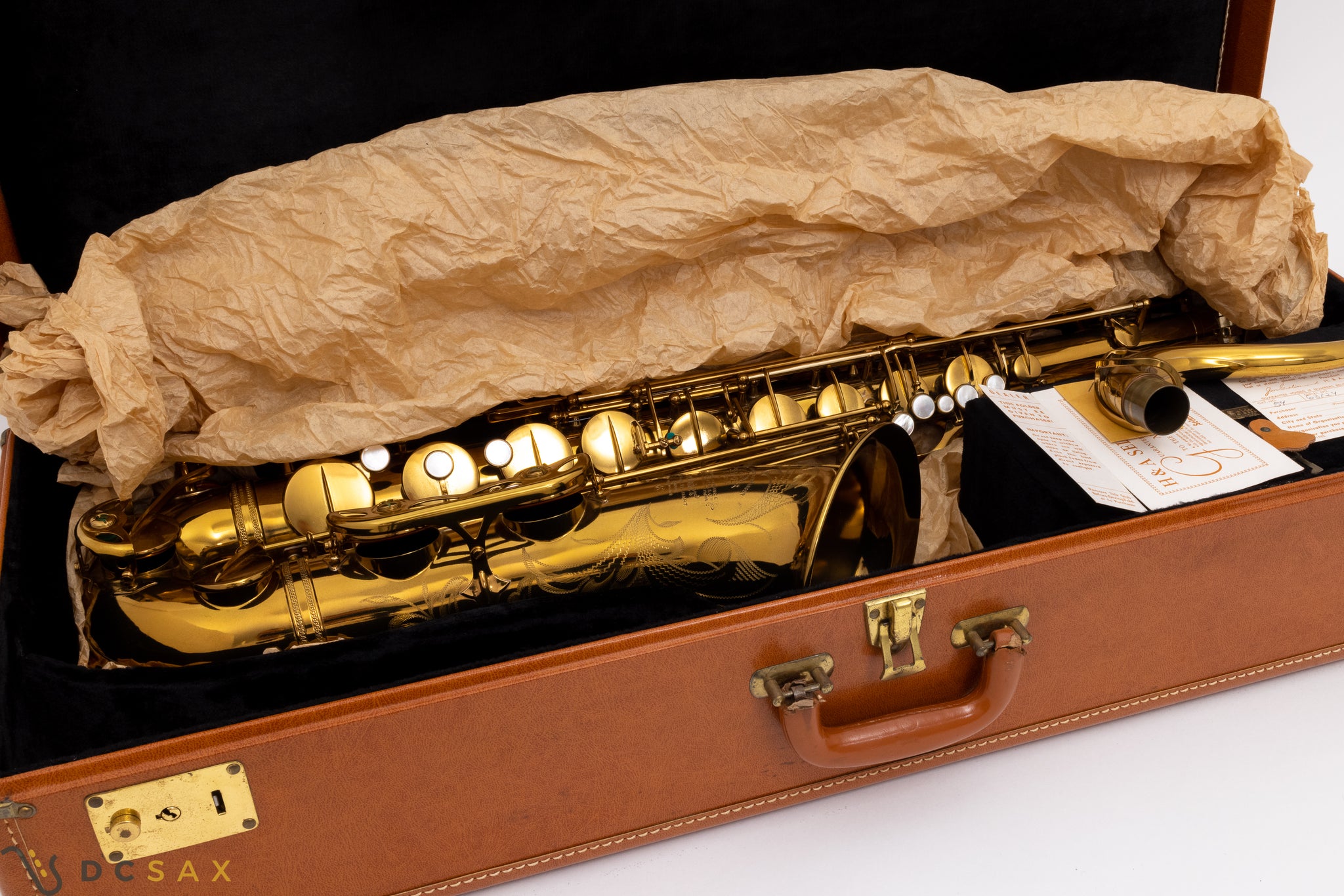 1955 63,xxx Selmer Mark VI Tenor Saxophone, Mint/Unused Condition, Video, WOW!