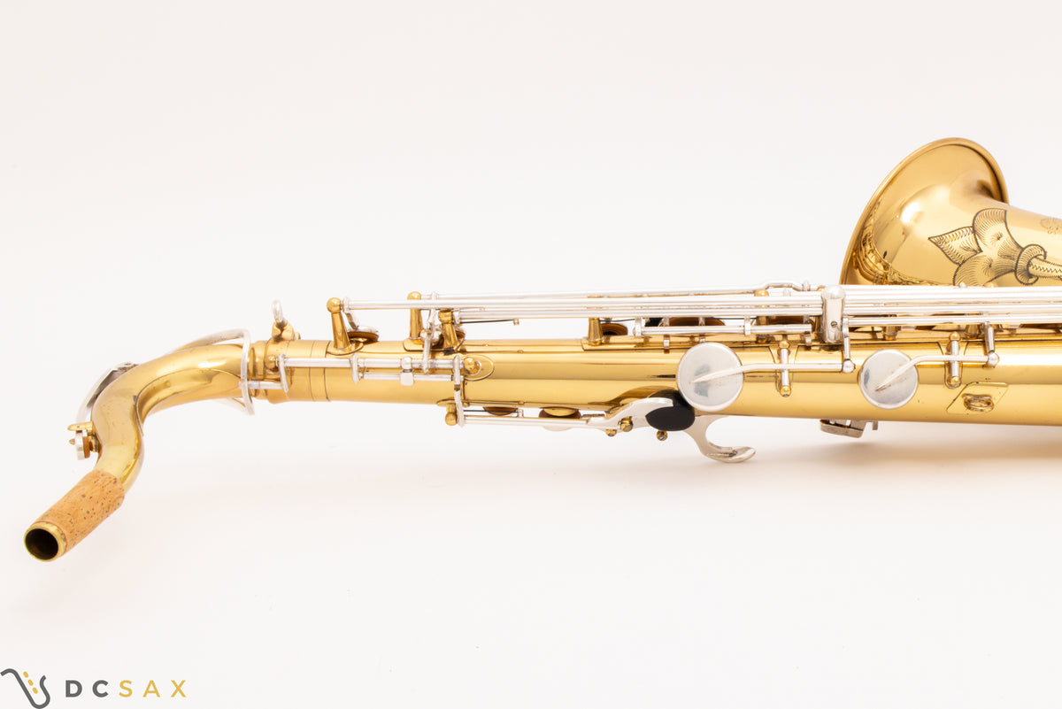 1966年製 Selmer Mark VI テナーサックス(シリアルNo. 138,xxx)、オリジナルラッカー99%、ハイF#キー付き、動画あり、オーバーホール済み