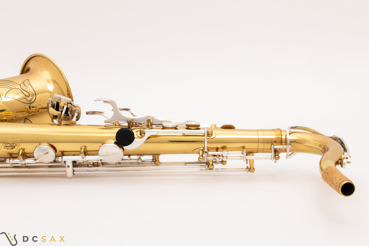 1966年製 Selmer Mark VI テナーサックス(シリアルNo. 138,xxx)、オリジナルラッカー99%、ハイF#キー付き、動画あり、オーバーホール済み