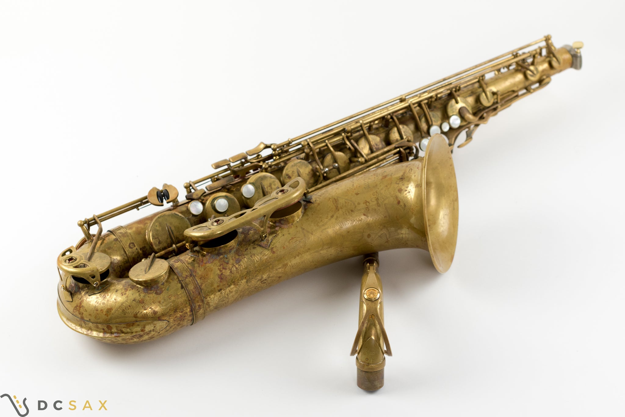 Yamaha Custom 82Z Unlacquered Tenor Saxophone, V1 Neck, Video