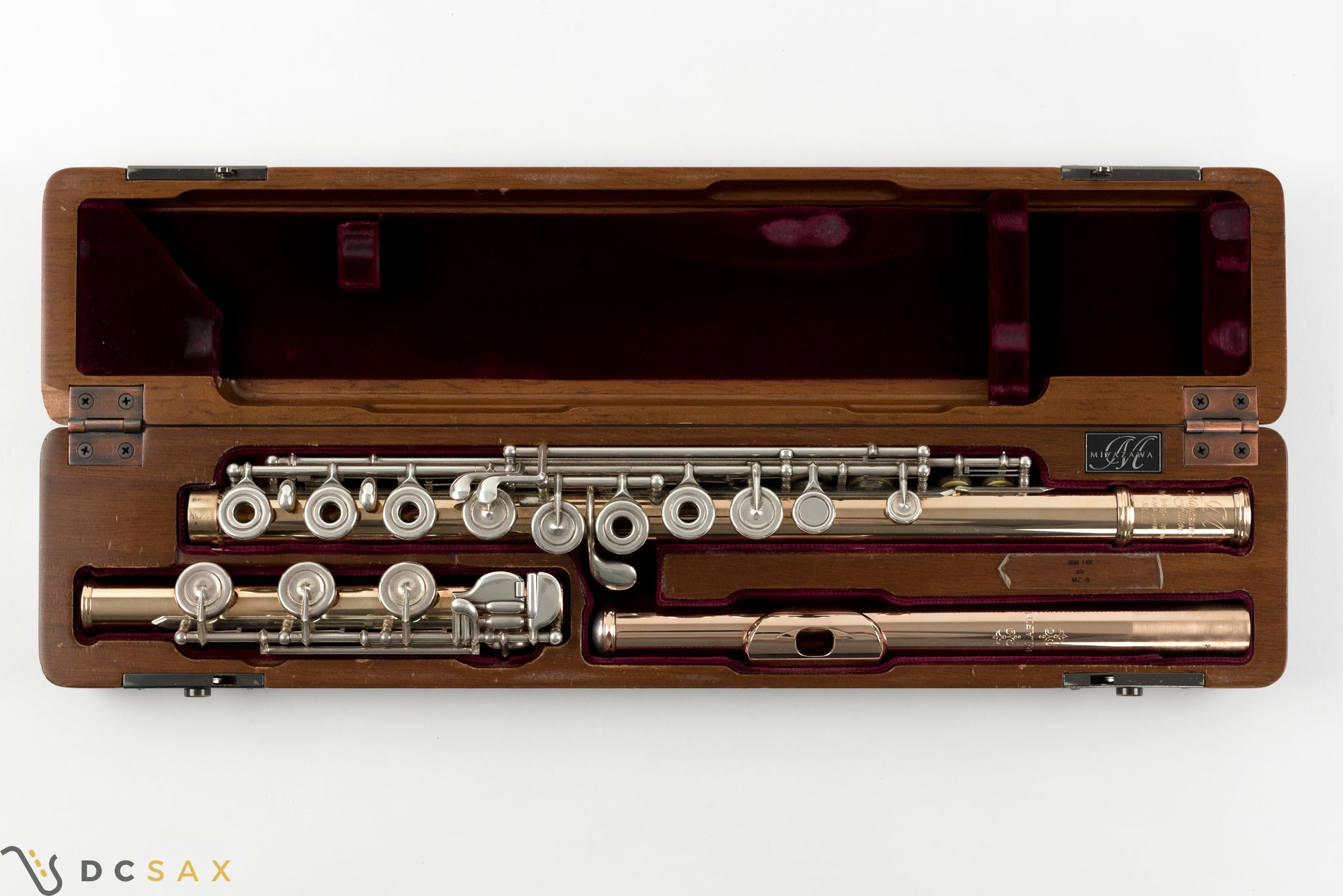 Miyazawa Handmade 14K Flute, Brögger System