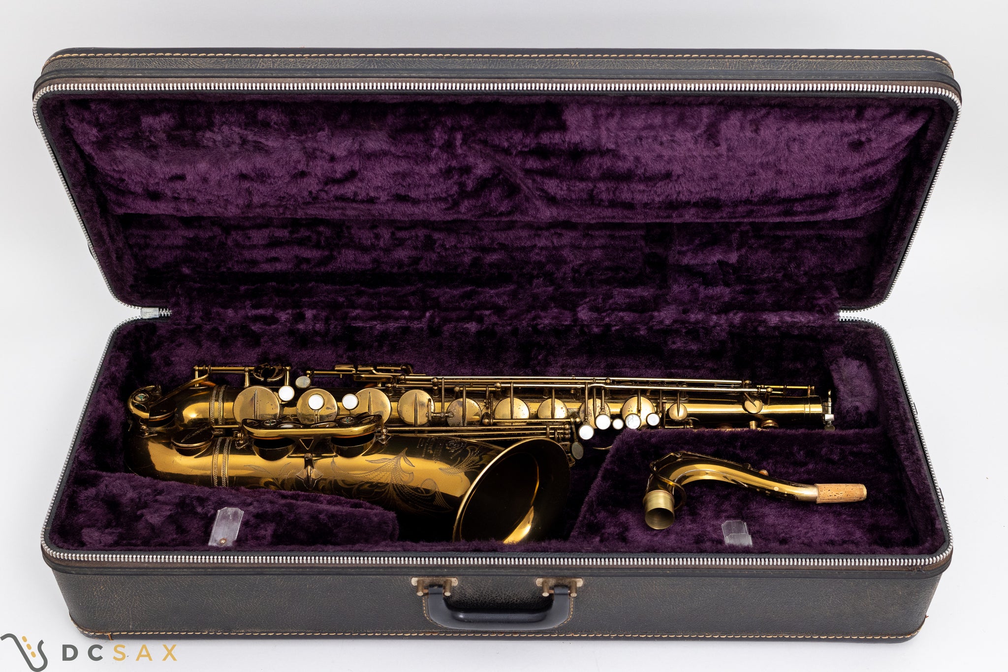 1955 63,xxx Selmer Mark VI Tenor Saxophone, 98% Original Lacquer, Video