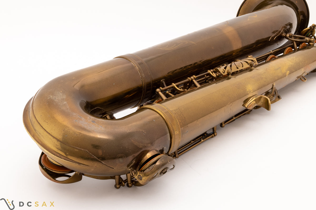 Saxophone baryton Selmer Mark VI 1954 57,xxx, vernis d'origine 97%, Low A