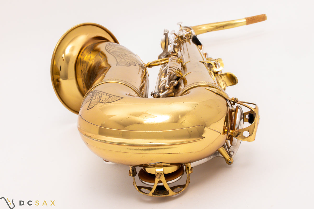 1966年製 Selmer Mark VI テナーサックス(シリアルNo. 138,xxx)、オリジナルラッカー99%、ハイF#キー付き、動画あり、オーバーホール済み