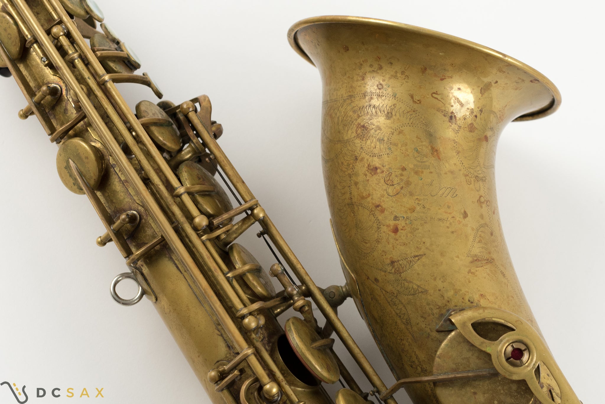 Yamaha Custom 82Z Unlacquered Tenor Saxophone, V1 Neck, Video