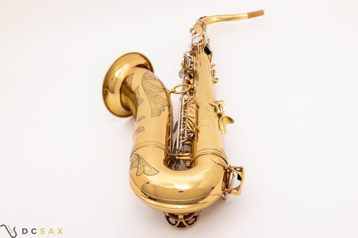 1966年製 Selmer Mark VI テナーサックス(シリアルNo. 138,xxx)、オリジナルラッカー99%、ハイF#キー付き、動画あり、オーバーホール済み