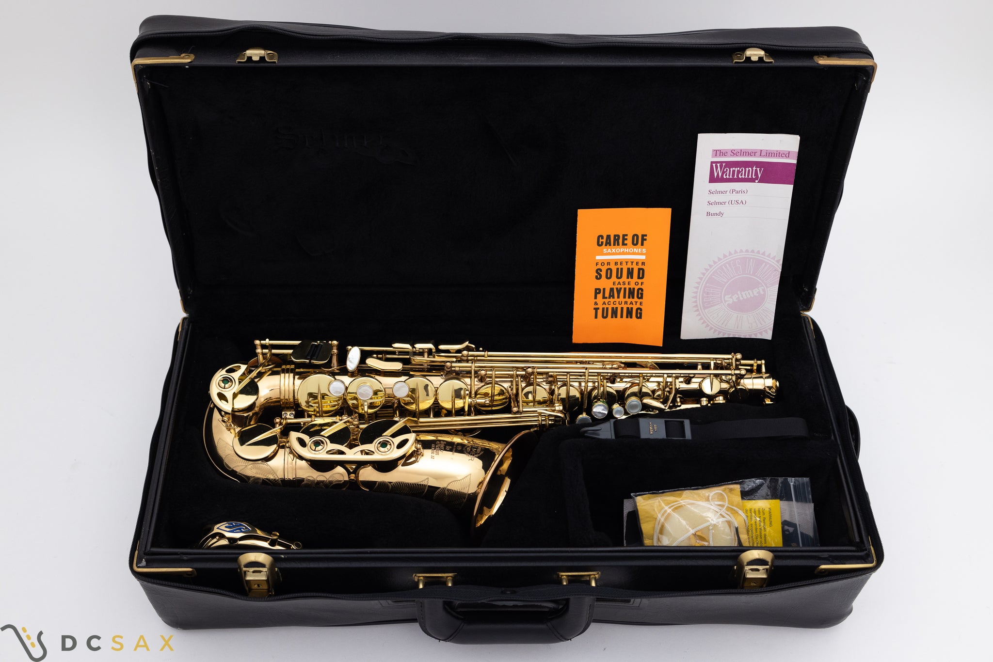 Selmer Paris Series II Alto Saxophone, Just Serviced, Video Demo