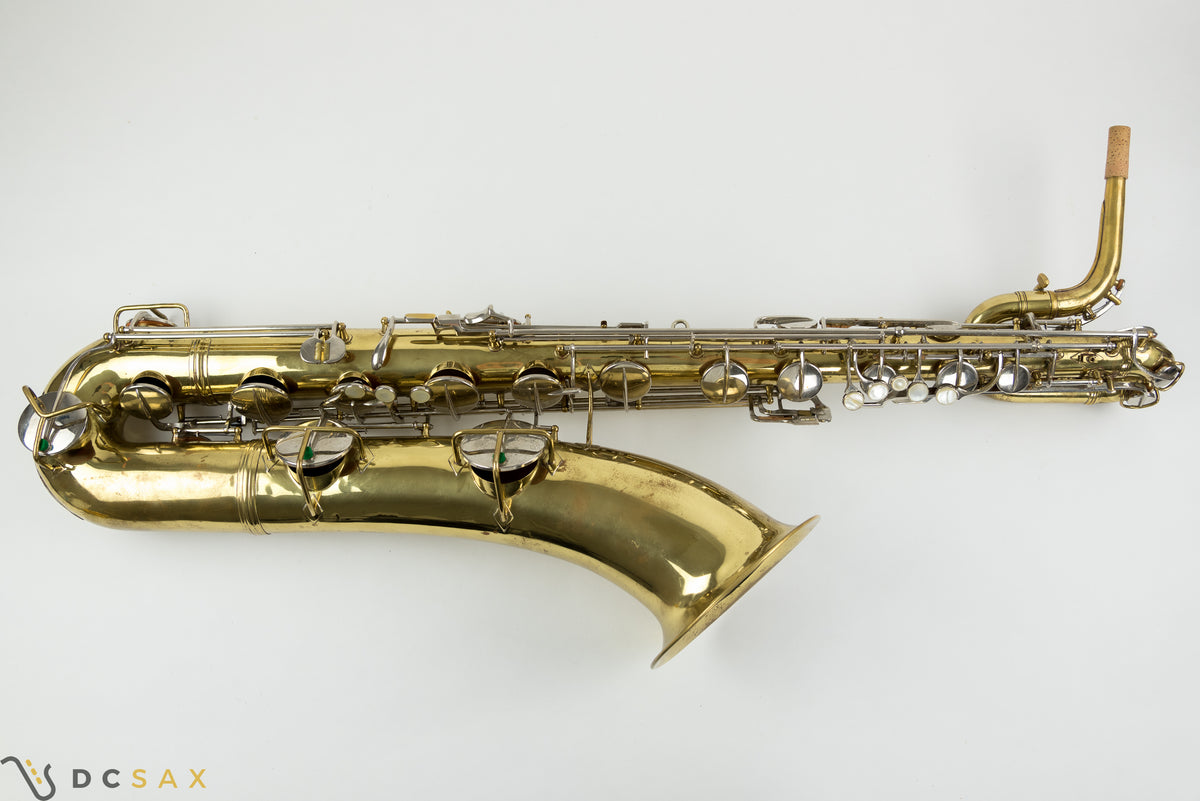 1968 Conn 12M Baritone Saxophone, Last Elkhart Vintage