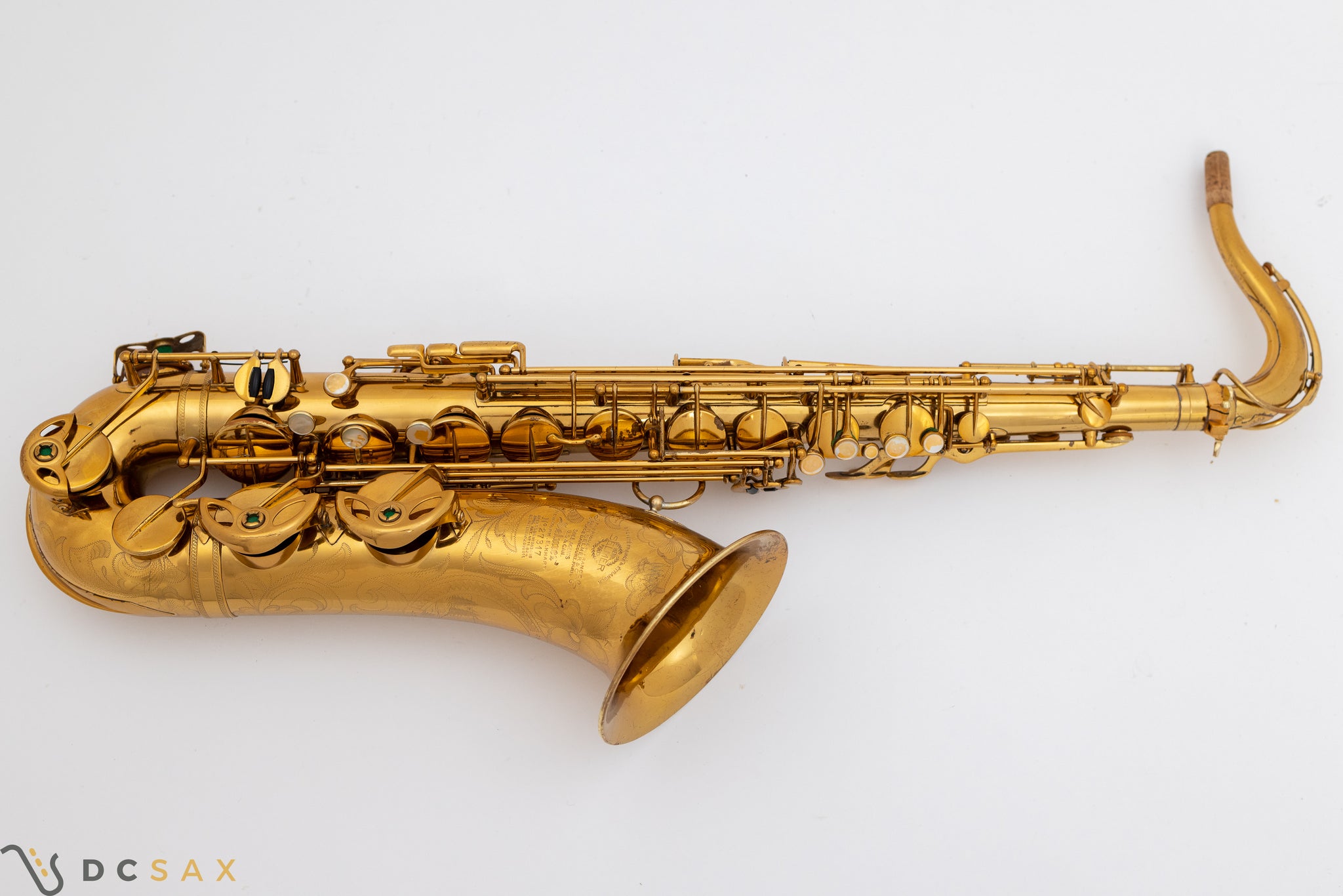 1938 27,xxx Selmer Balanced Action Tenor Saxophone, Just Serviced, Video