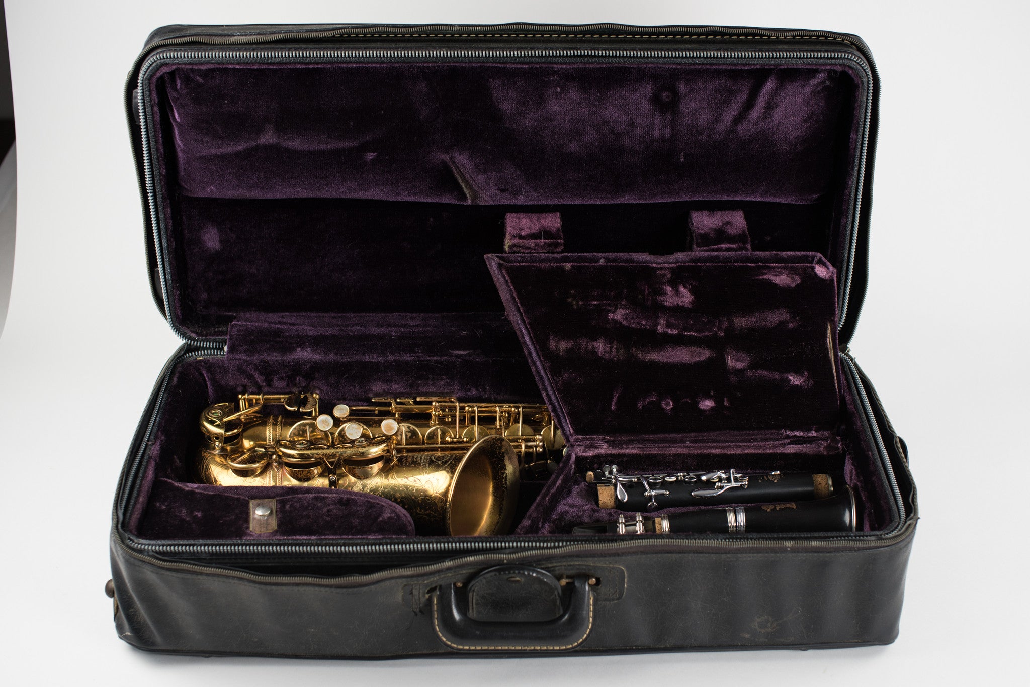 1937 Selmer Balanced Action Alto Saxophone PLUS Selmer Balanced Tone Clarinet