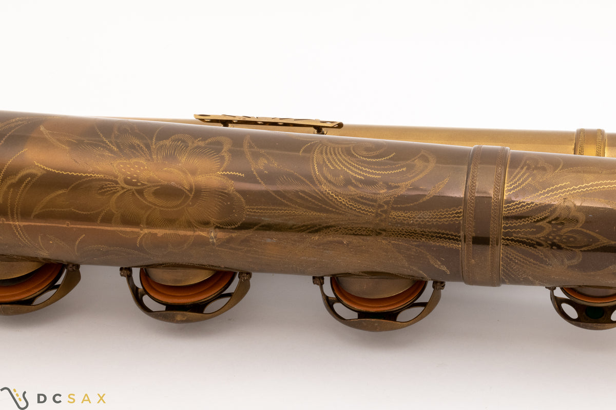 Saxophone baryton Selmer Mark VI 1954 57,xxx, vernis d'origine 97%, Low A