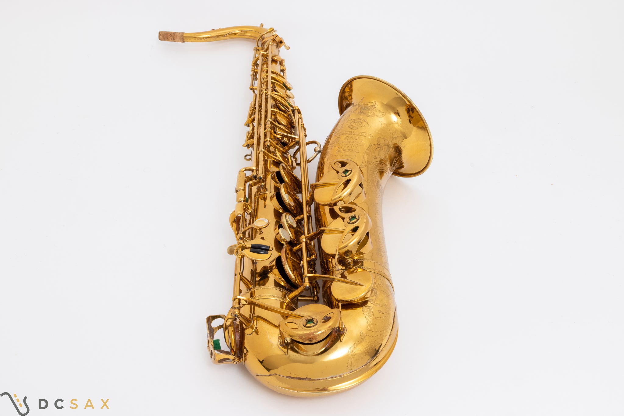 1938 27,xxx Selmer Balanced Action Tenor Saxophone, Just Serviced, Video