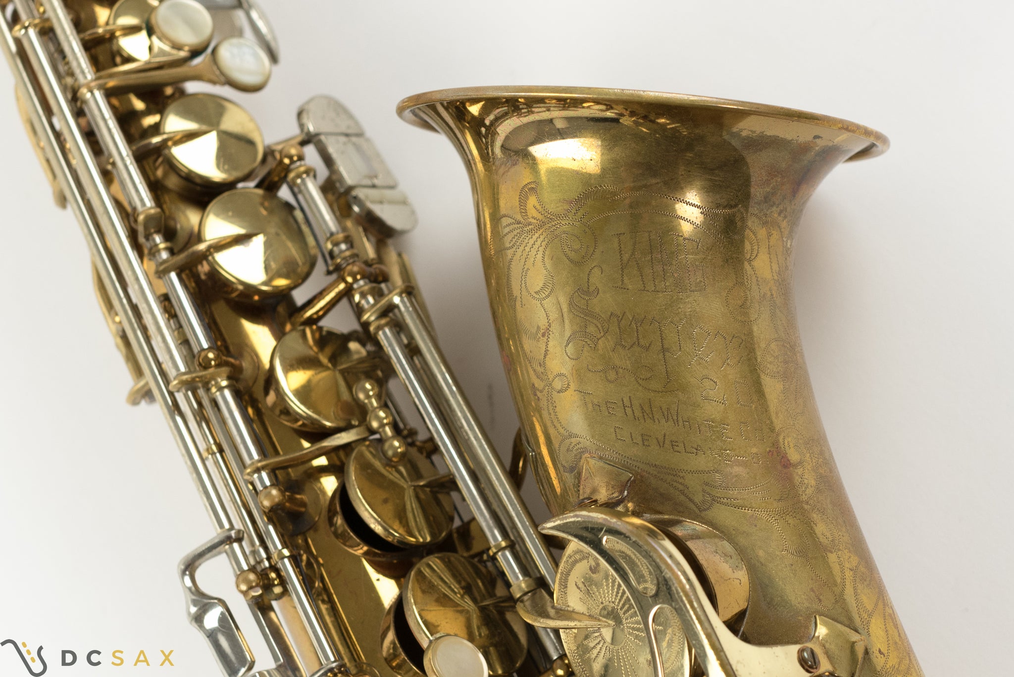 1966 King Super 20 Alto Saxophone, Cleveland Era, Original Lacquer, Sterling Neck, Video