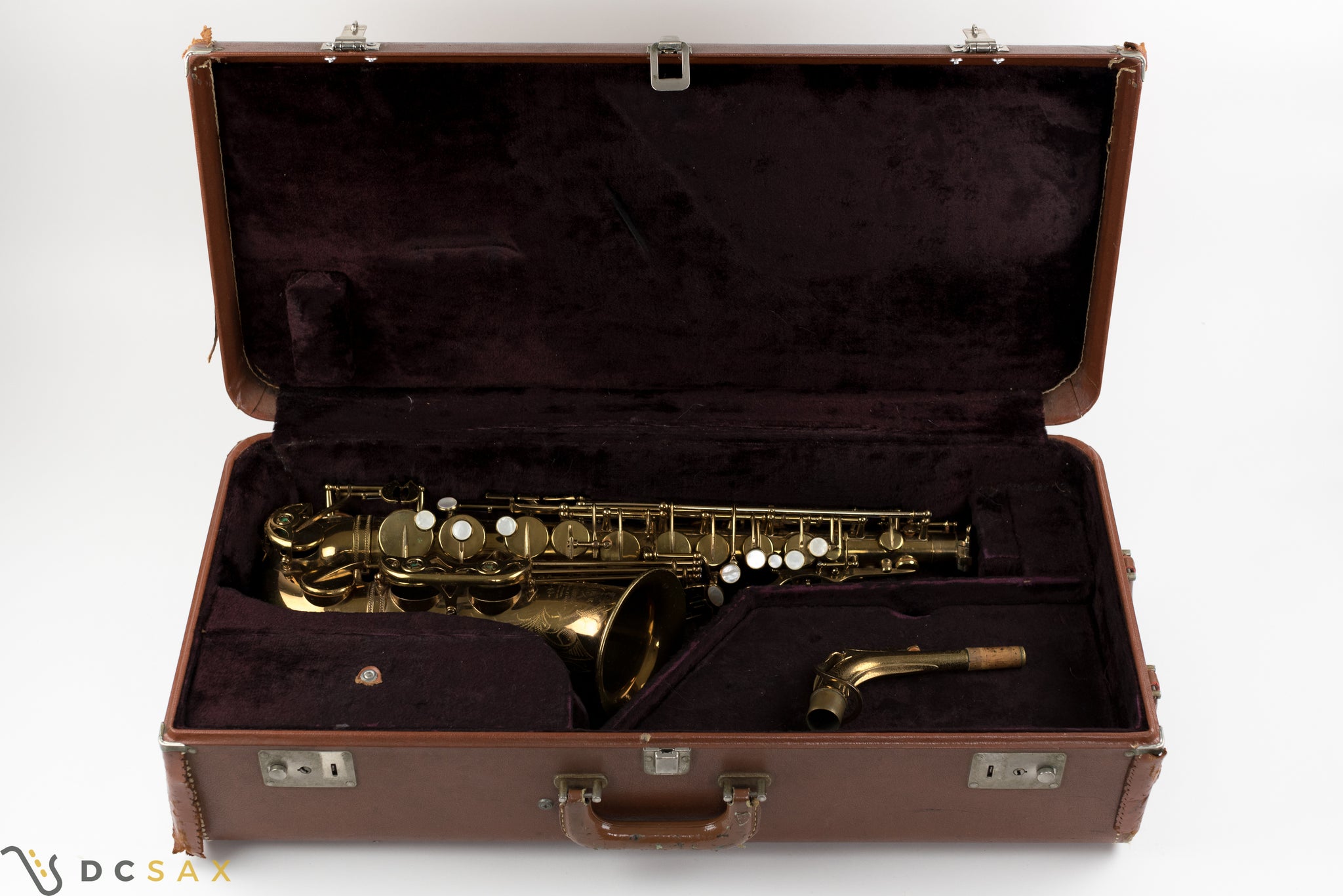 1963 110,xxx Selmer Mark VI Alto Saxophone, 98% Original Lacquer, WOW
