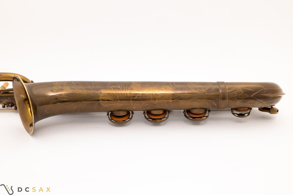 Saxophone baryton Selmer Mark VI 1954 57,xxx, vernis d'origine 97%, Low A