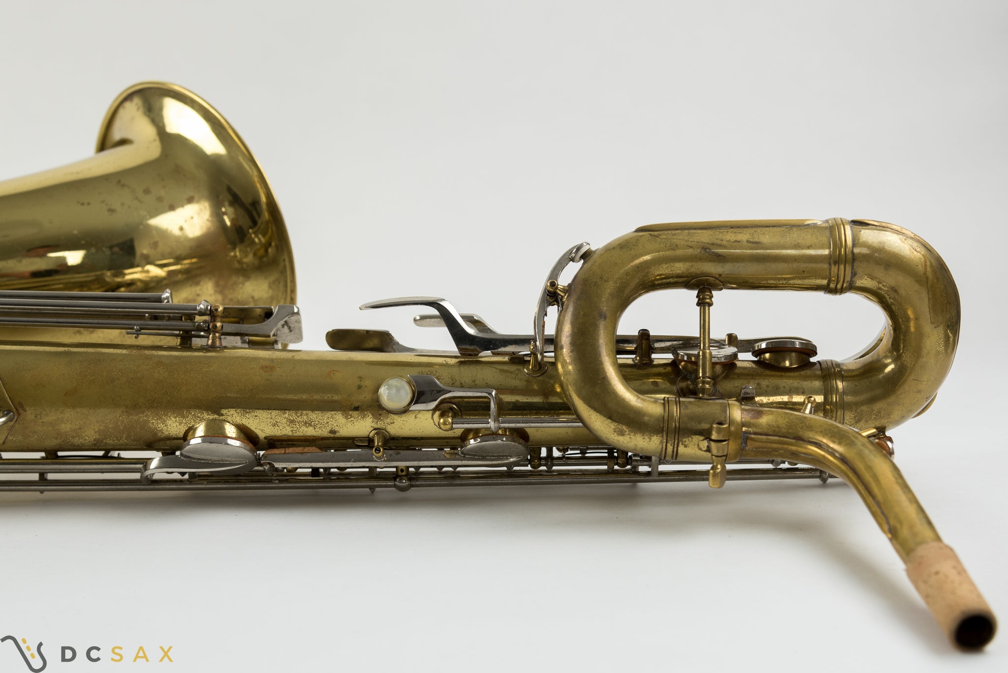 1968 Conn 12M Baritone Saxophone, Last Elkhart Vintage
