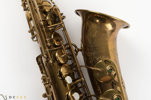 1963 110,xxx Selmer Mark VI Alto Saxophone, 98% Original Lacquer