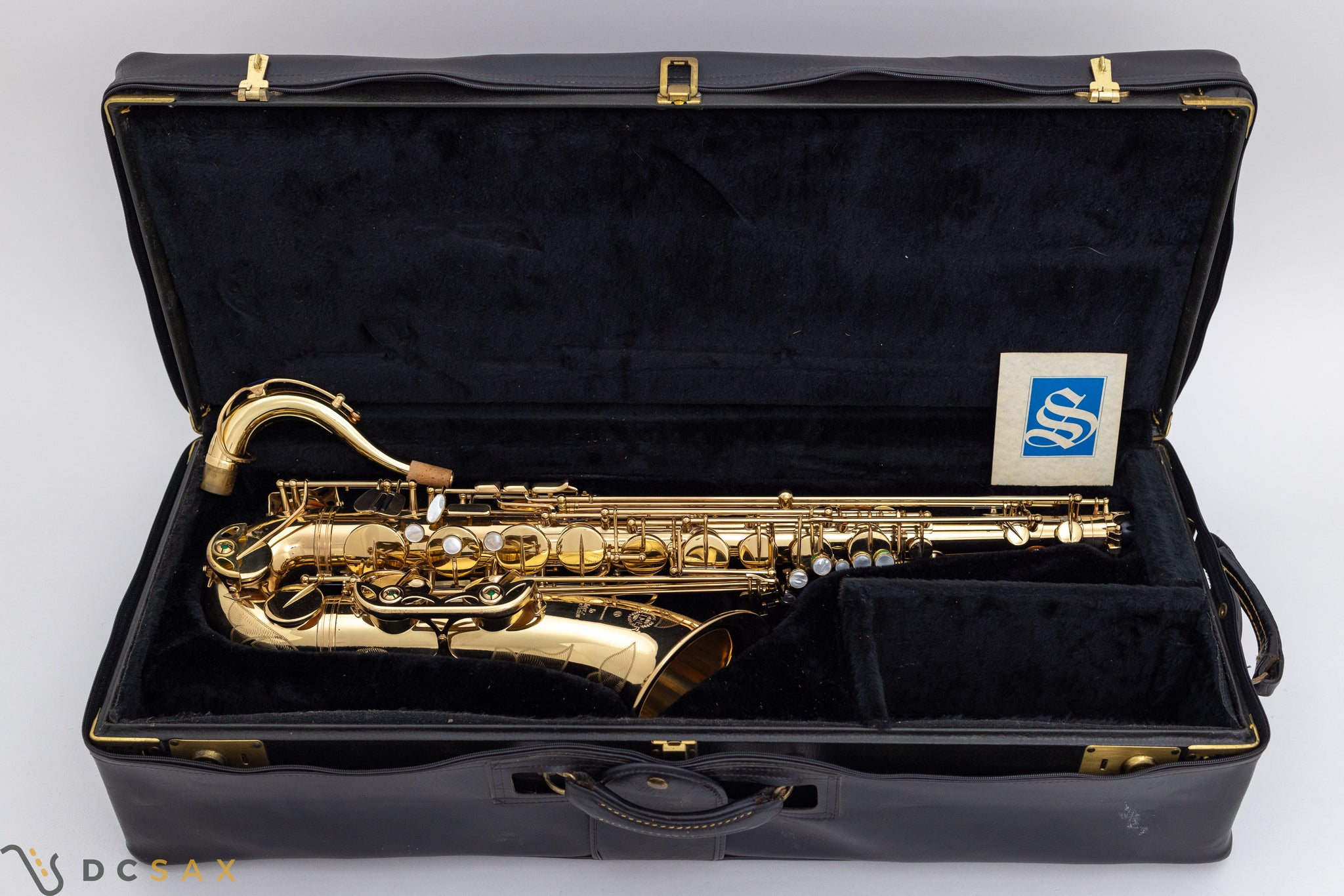 Selmer Super Action 80 Tenor Saxophone, Mint Condition, Video