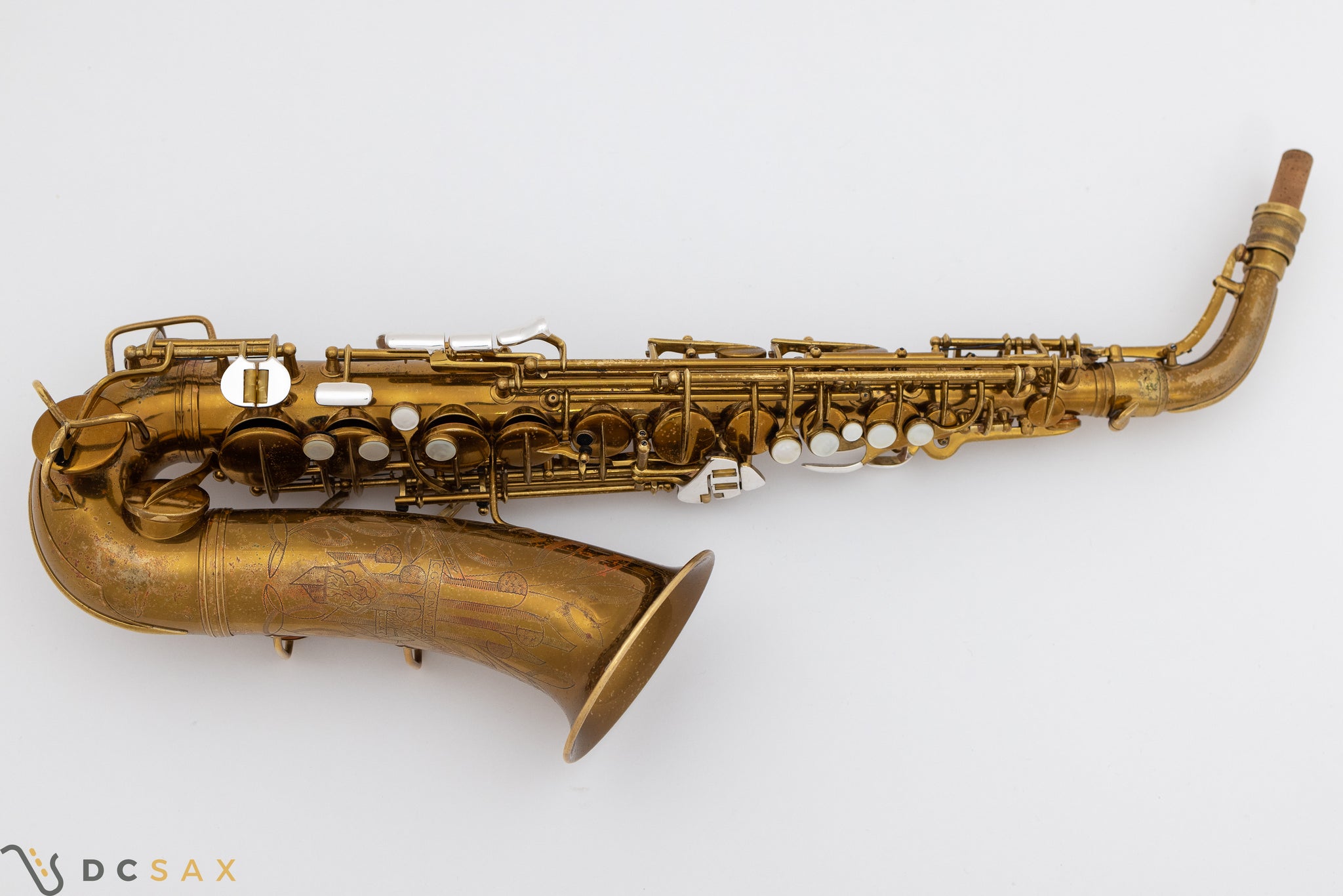 1935 267,xxx Conn 26M Connqueror Alto Saxophone, Original Lacquer, Overhaul, Video