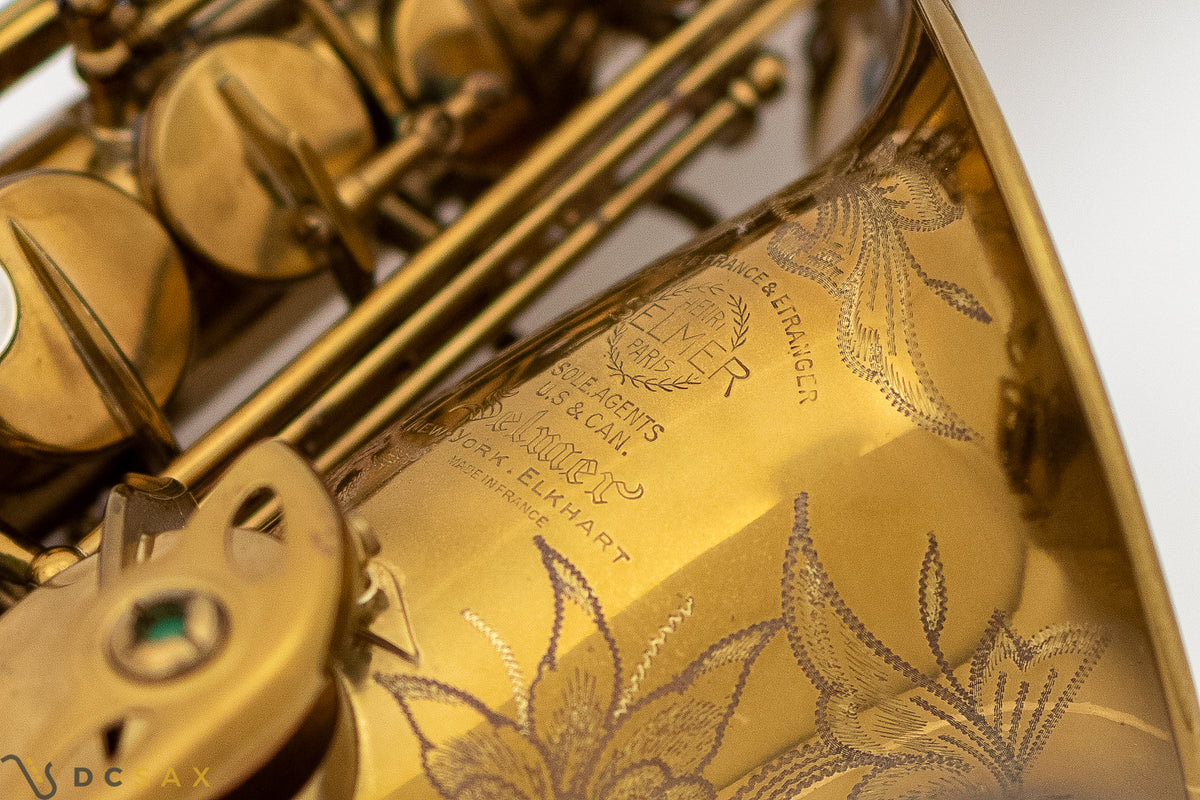 1950 Selmer Super Balanced Action SBA Alto Saxophone, Near Mint, Overhaul, Video