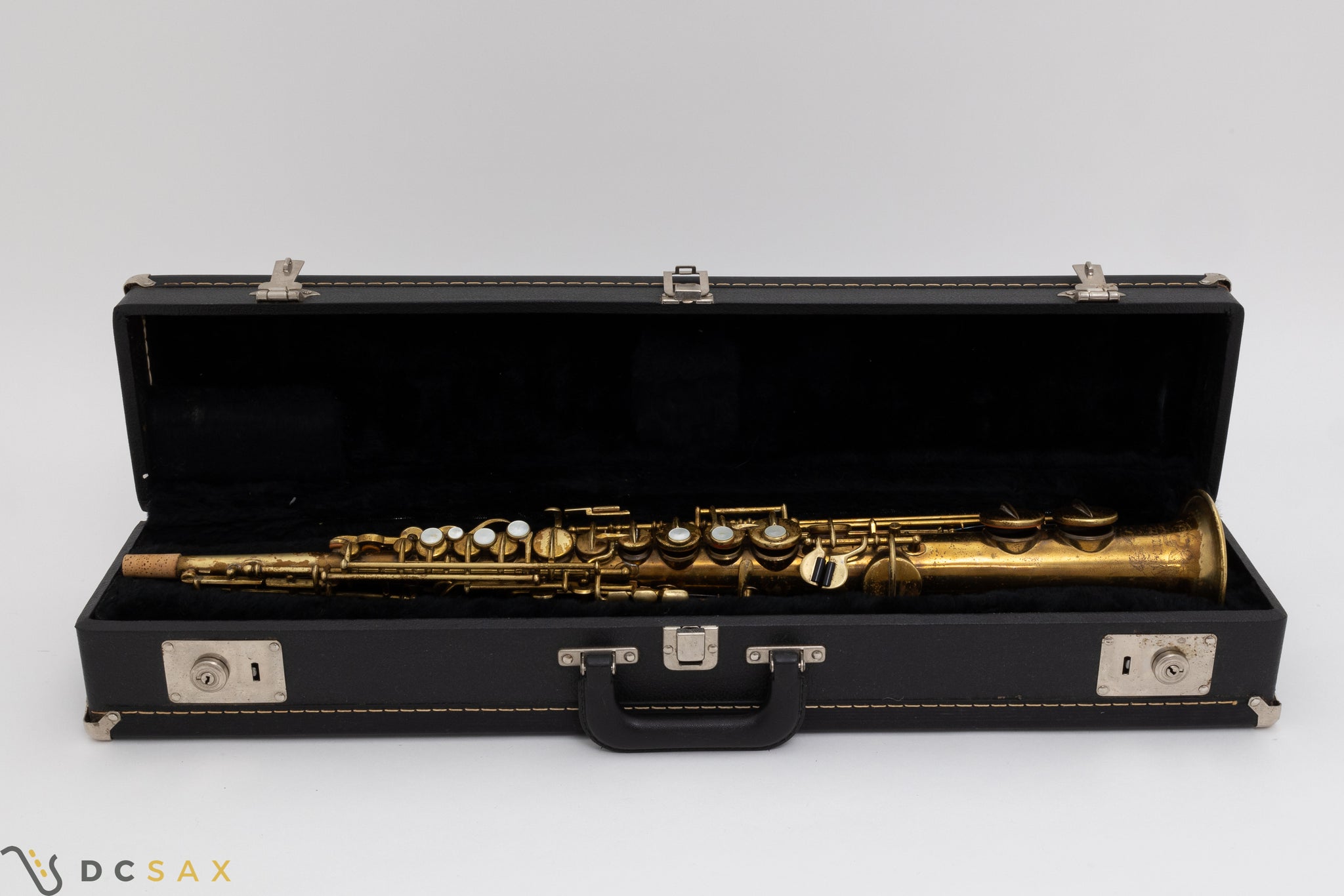 1920's Martin Handcraft Soprano Saxophone, Concertone Stencil, Just Serviced