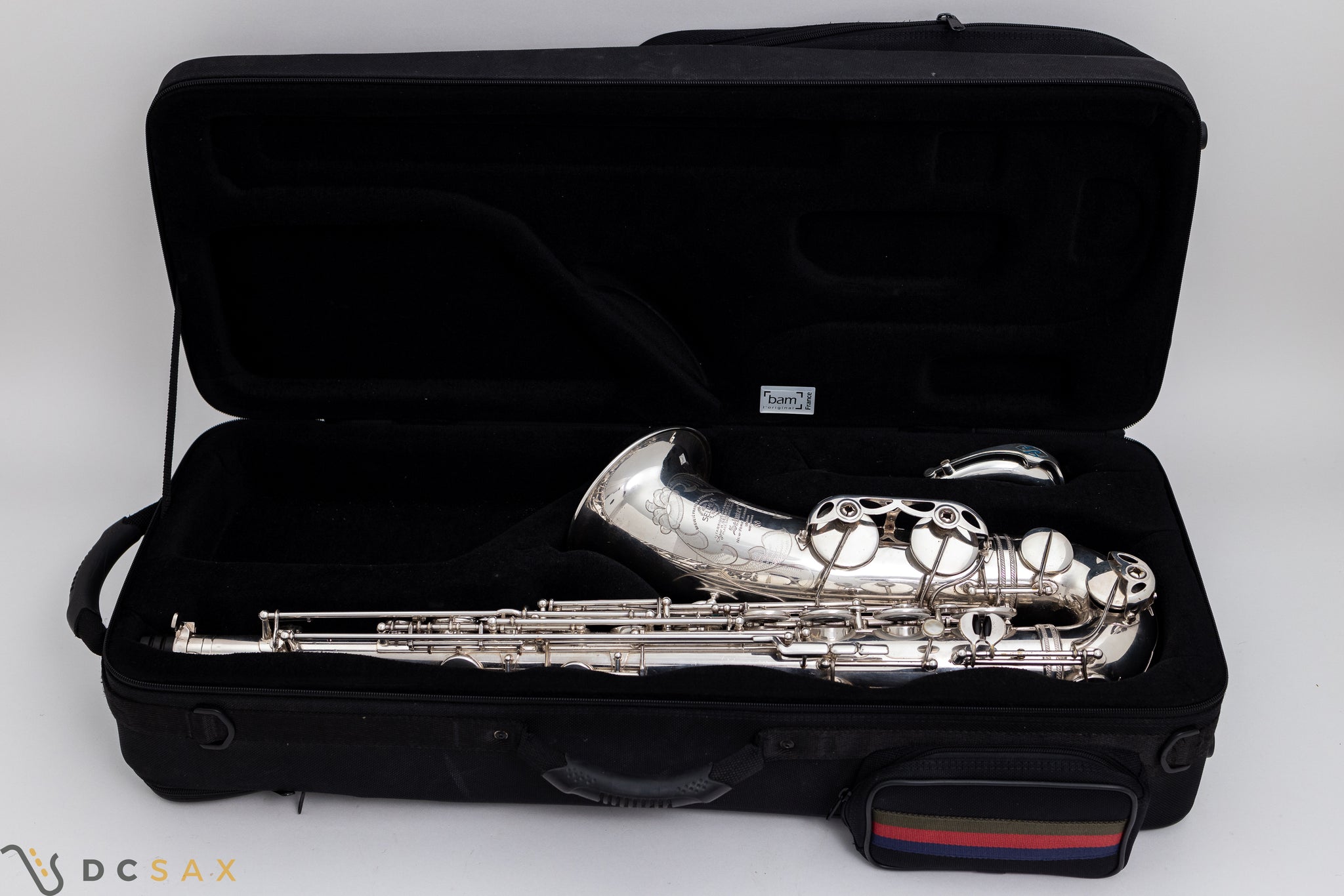 1956 67,xxx Selmer Mark VI Tenor Saxophone, 97% Original Silver Plating, Video