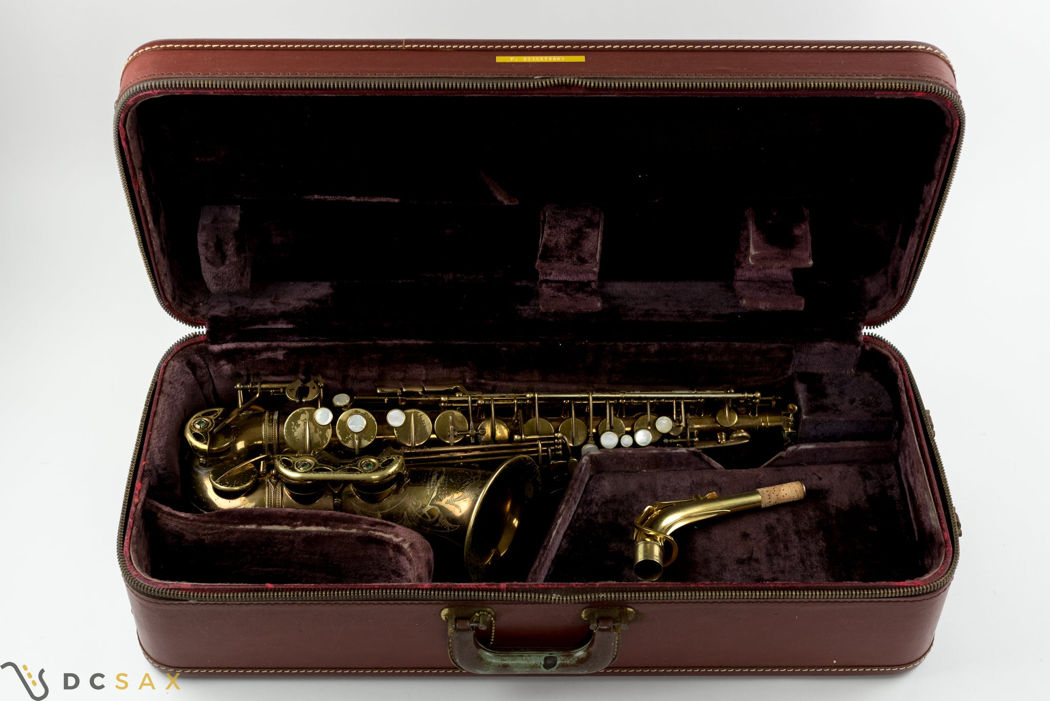 1958 75,xxx Selmer Mark VI Alto Saxophone, 92% Original Lacquer, Just Serviced, Video