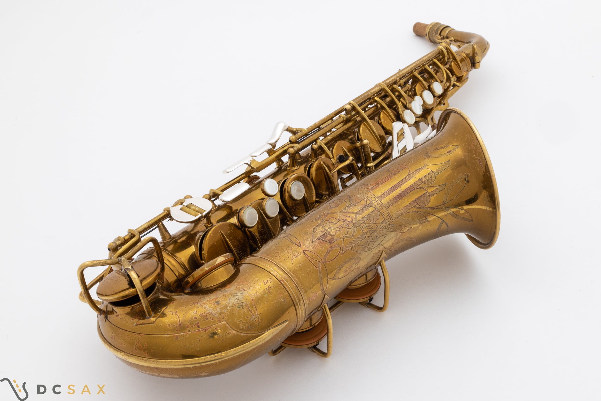1935 267,xxx Conn 26M Connqueror Alto Saxophone, Original Lacquer, Overhaul, Video