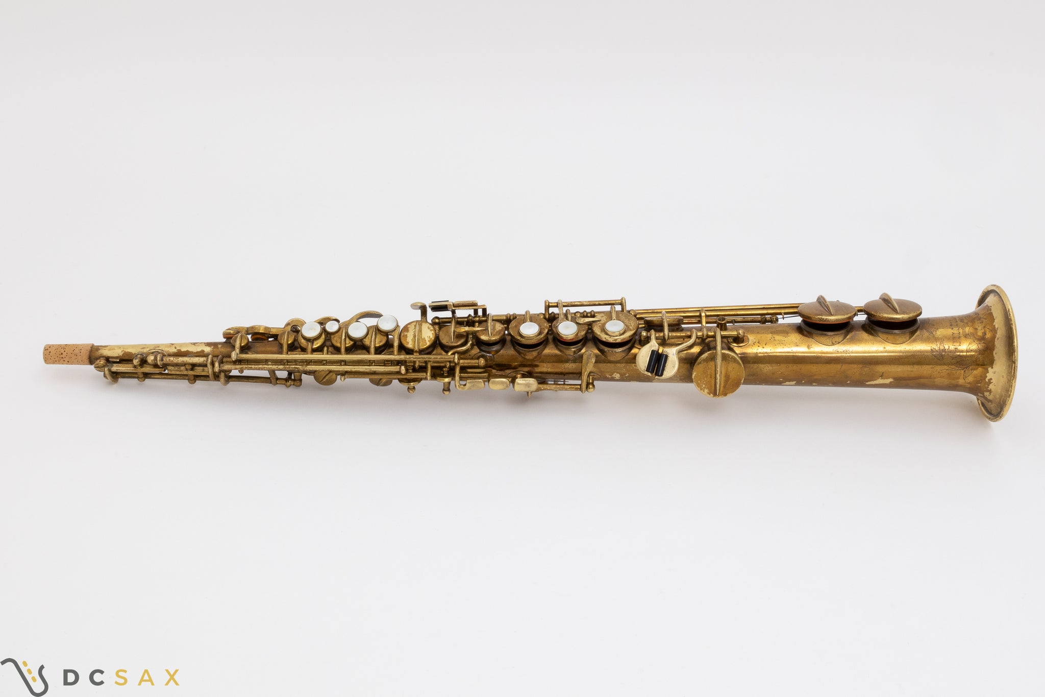 1920's Martin Handcraft Soprano Saxophone, Concertone Stencil, Just Serviced