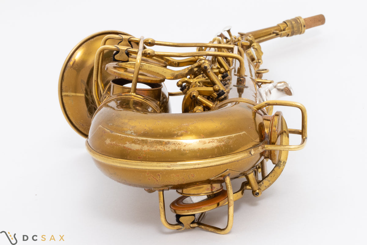 1935年製 Conn 26M Connqueror アルトサックス シリアル267,xxx、オリジナルラッカー、オーバーホール済み、試奏動画あり