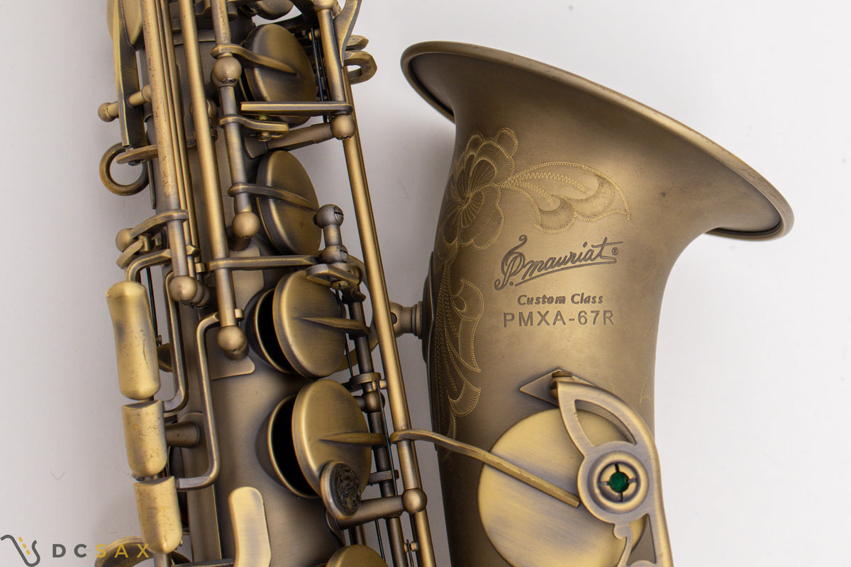 P Mauriat PMXA-67R Alto Saxophone, Video, Just Serviced