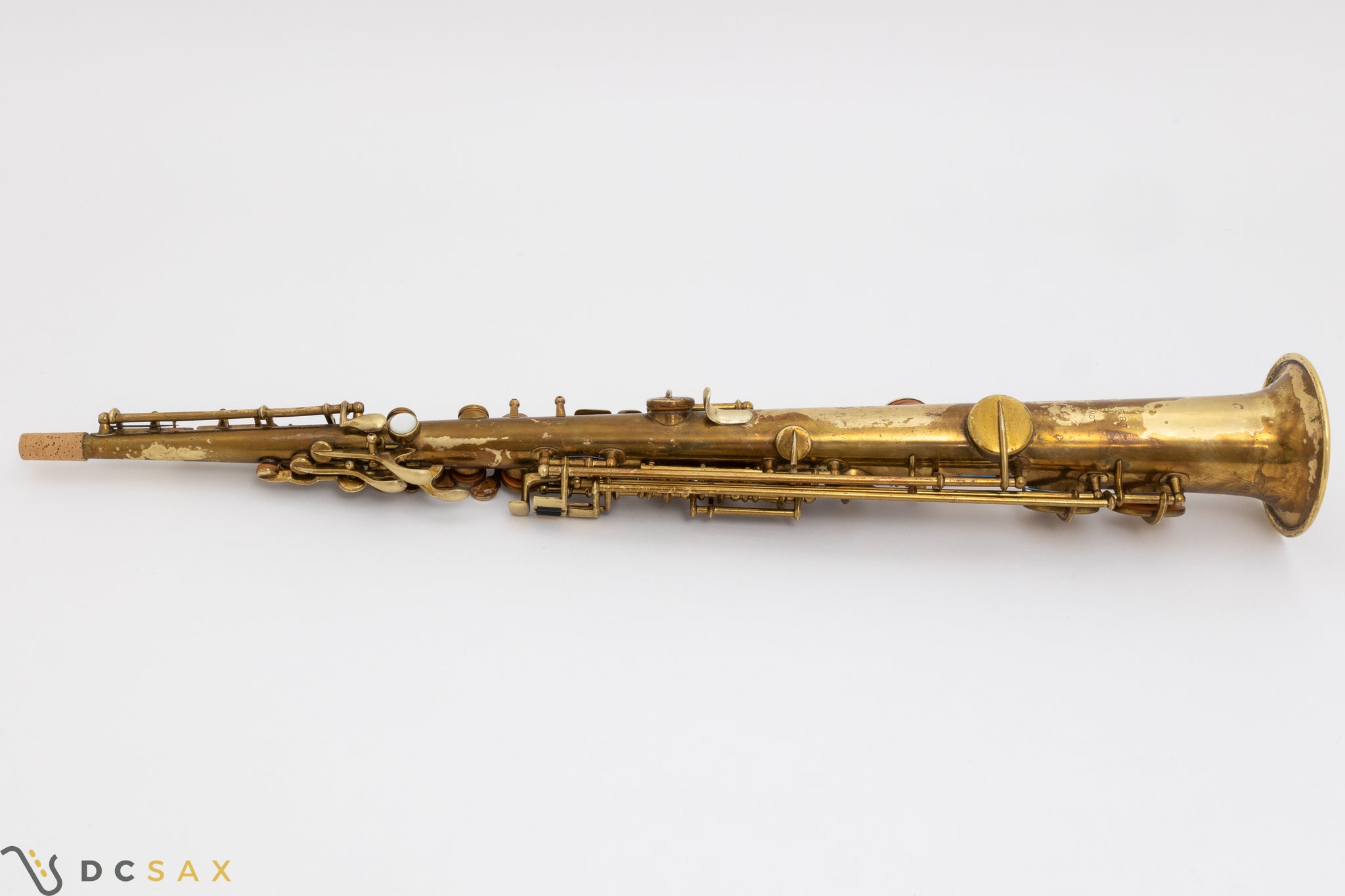 1920's Martin Handcraft Soprano Saxophone, Concertone Stencil, Just Serviced