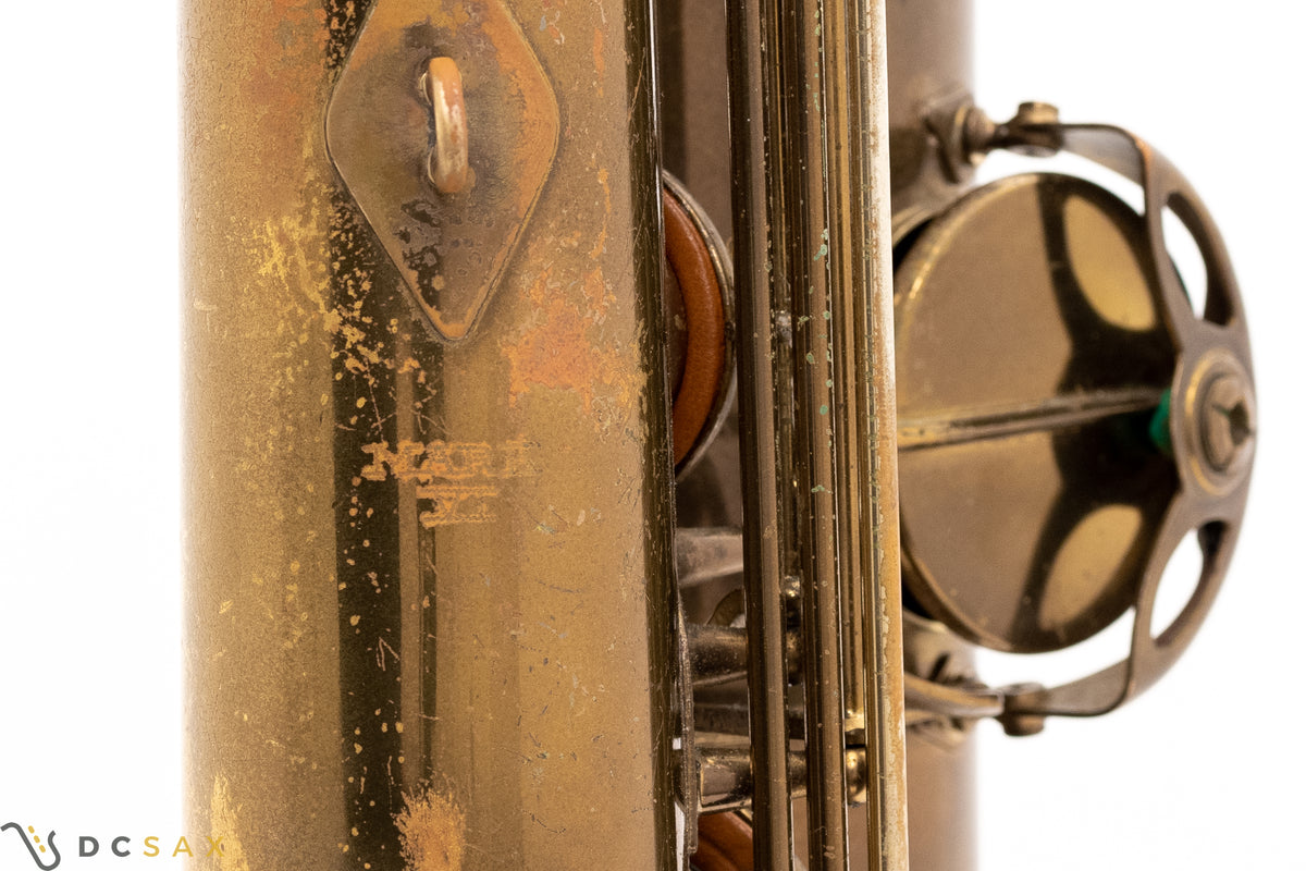Saxophone baryton Selmer Mark VI 1954 57,xxx, vernis d'origine 97%, Low A