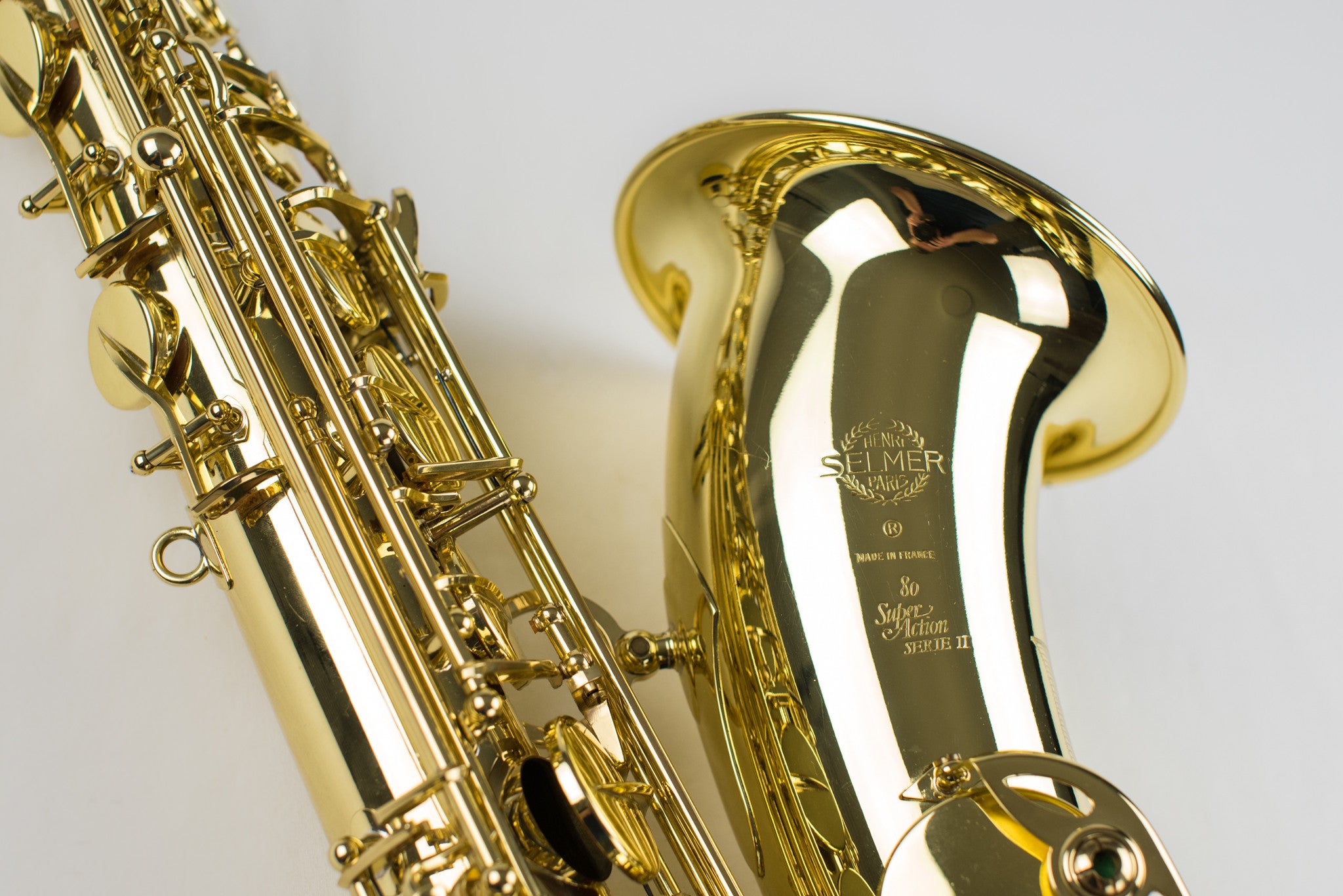 Near Mint Selmer Super Action Series II Tenor Saxophone