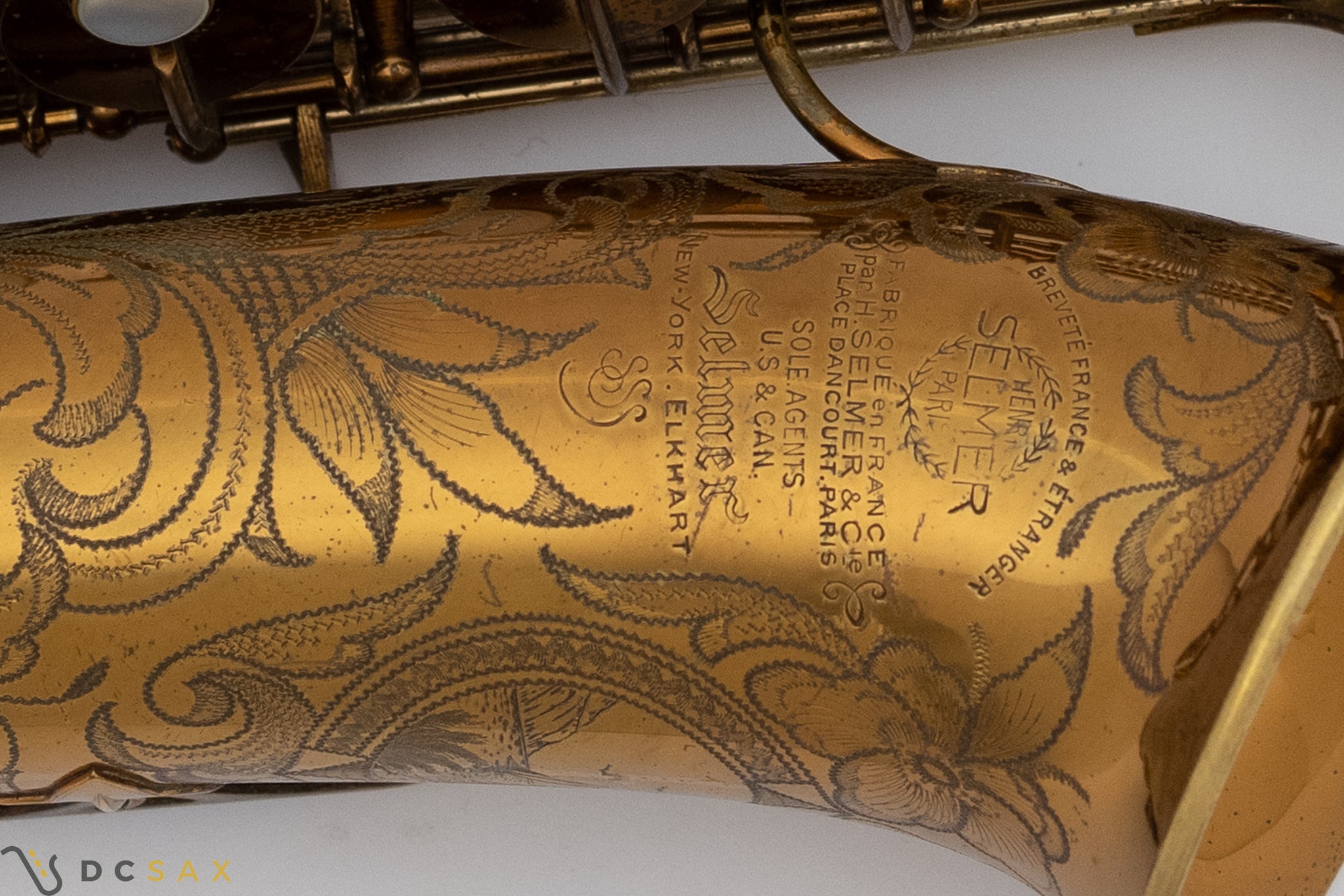 1939 Selmer Jimmy Dorsey Alto Saxophone, 98% ORIGINAL LACQUER, Video