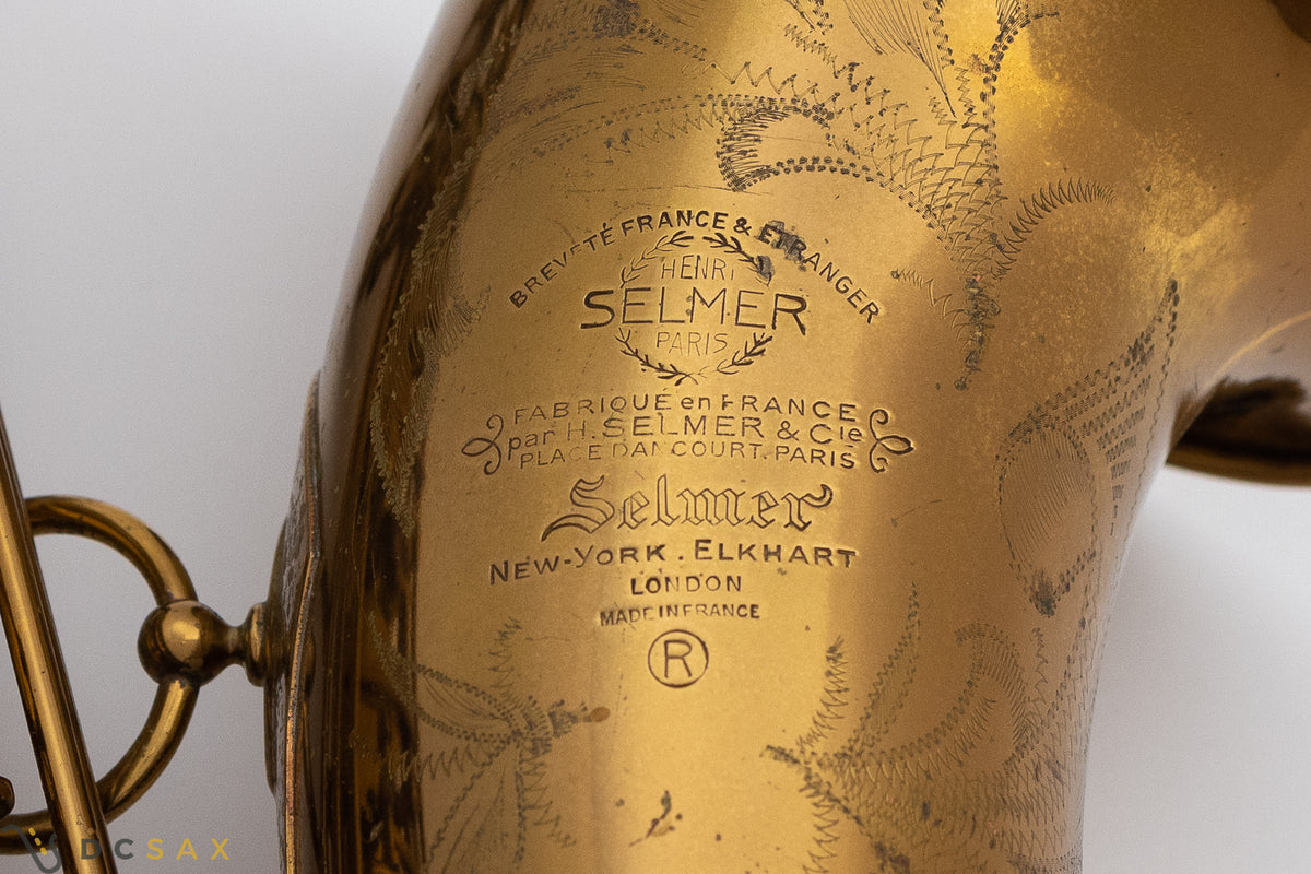 1958 76,xxx Selmer Mark VI Tenor Saxophone, 97% Original Lacquer