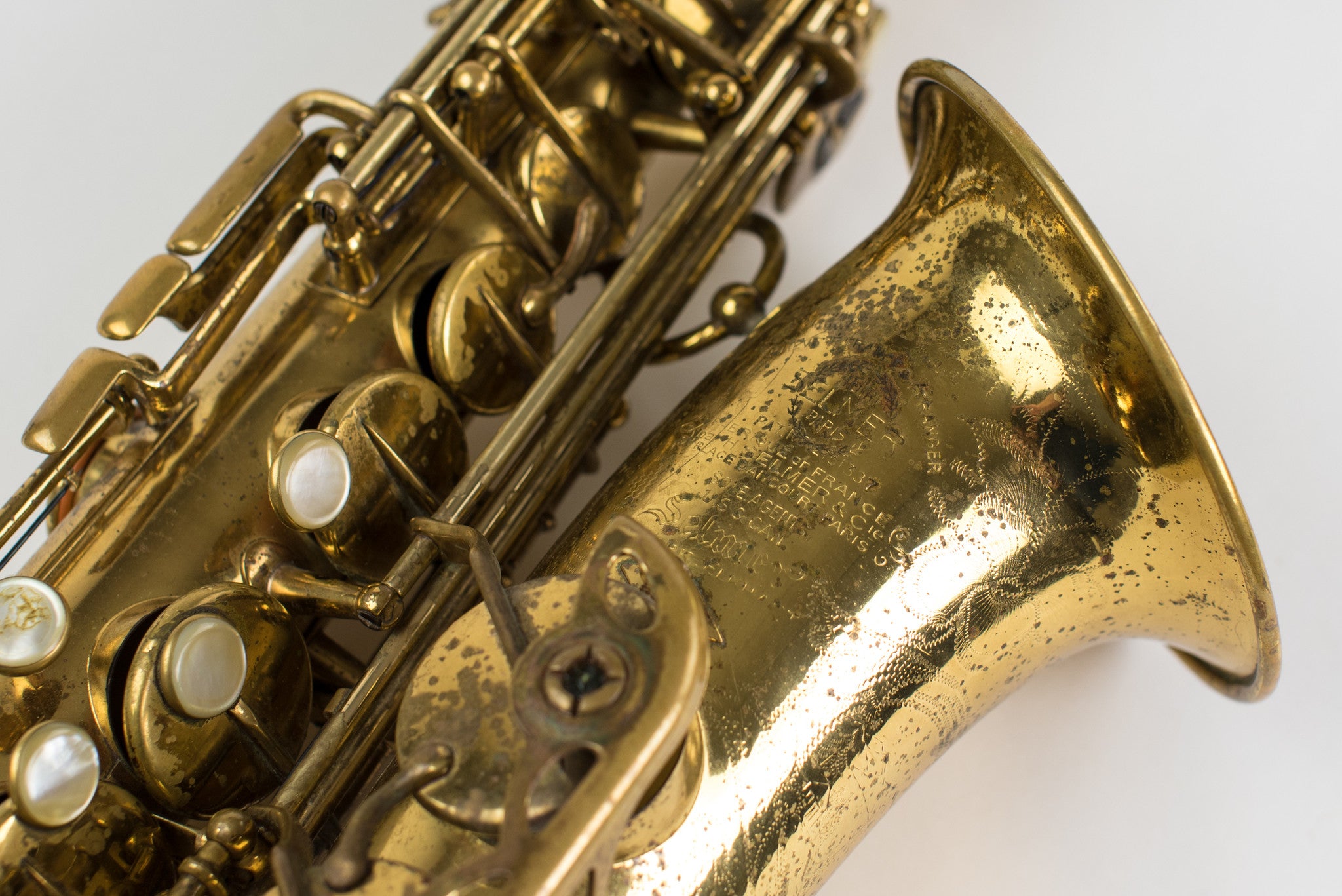1938 Selmer Balanced Action Alto Saxophone