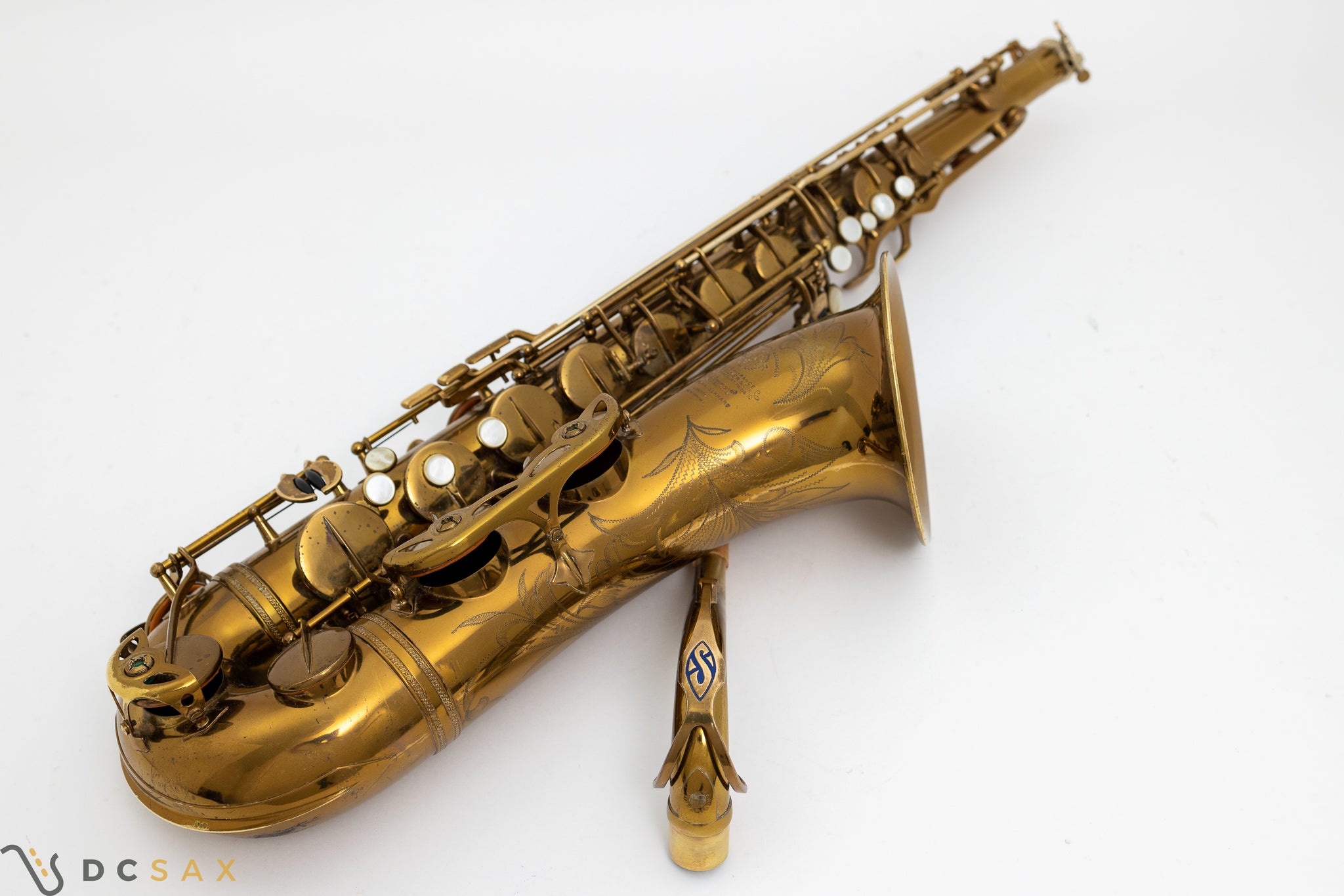 1955 63,xxx Selmer Mark VI Tenor Saxophone, 98% Original Lacquer, Video