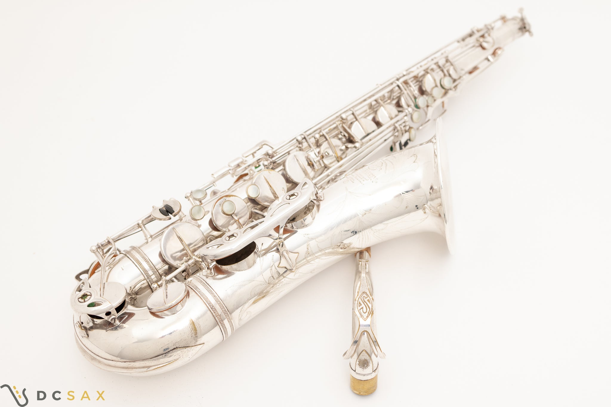 1960 86,xxx Selmer Mark VI Tenor Saxophone, Silver Plated, Brecker S/N, Video