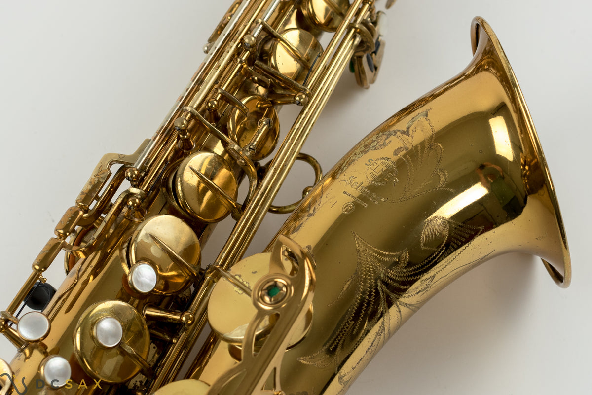 1968년식 157,xxx번대 셀머 Mark VI(Selmer Mark VI) 테너 색소폰, 오리지널 래커 96% 잔존
