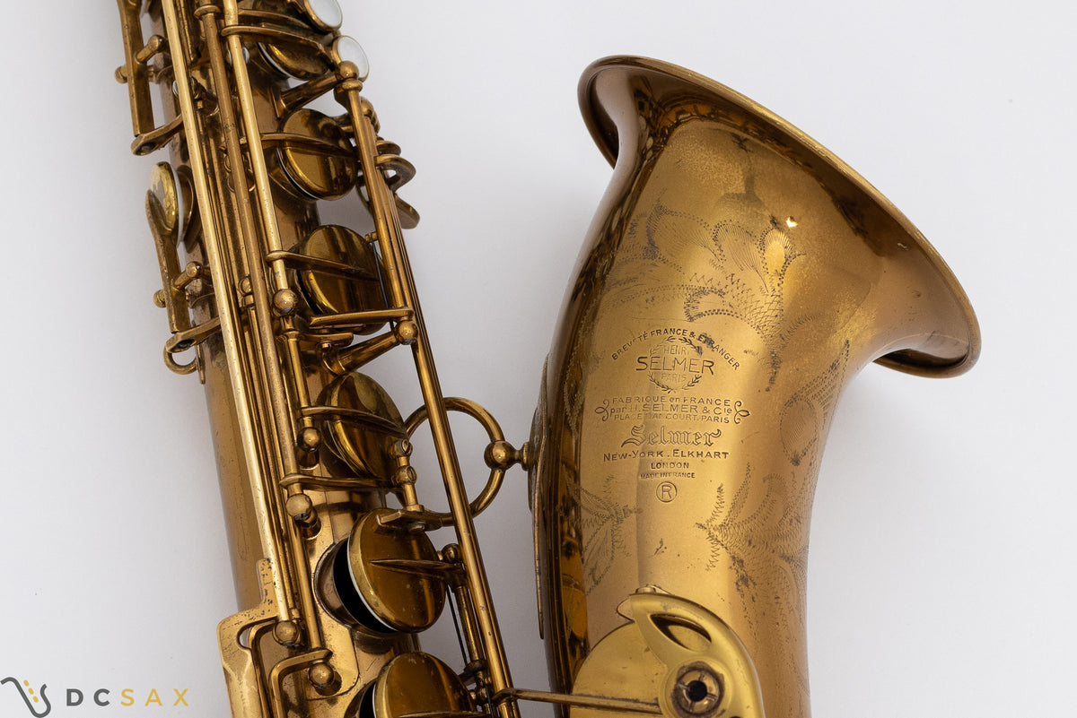 1958 76,xxx Selmer Mark VI Tenor Saxophone, 97% Original Lacquer