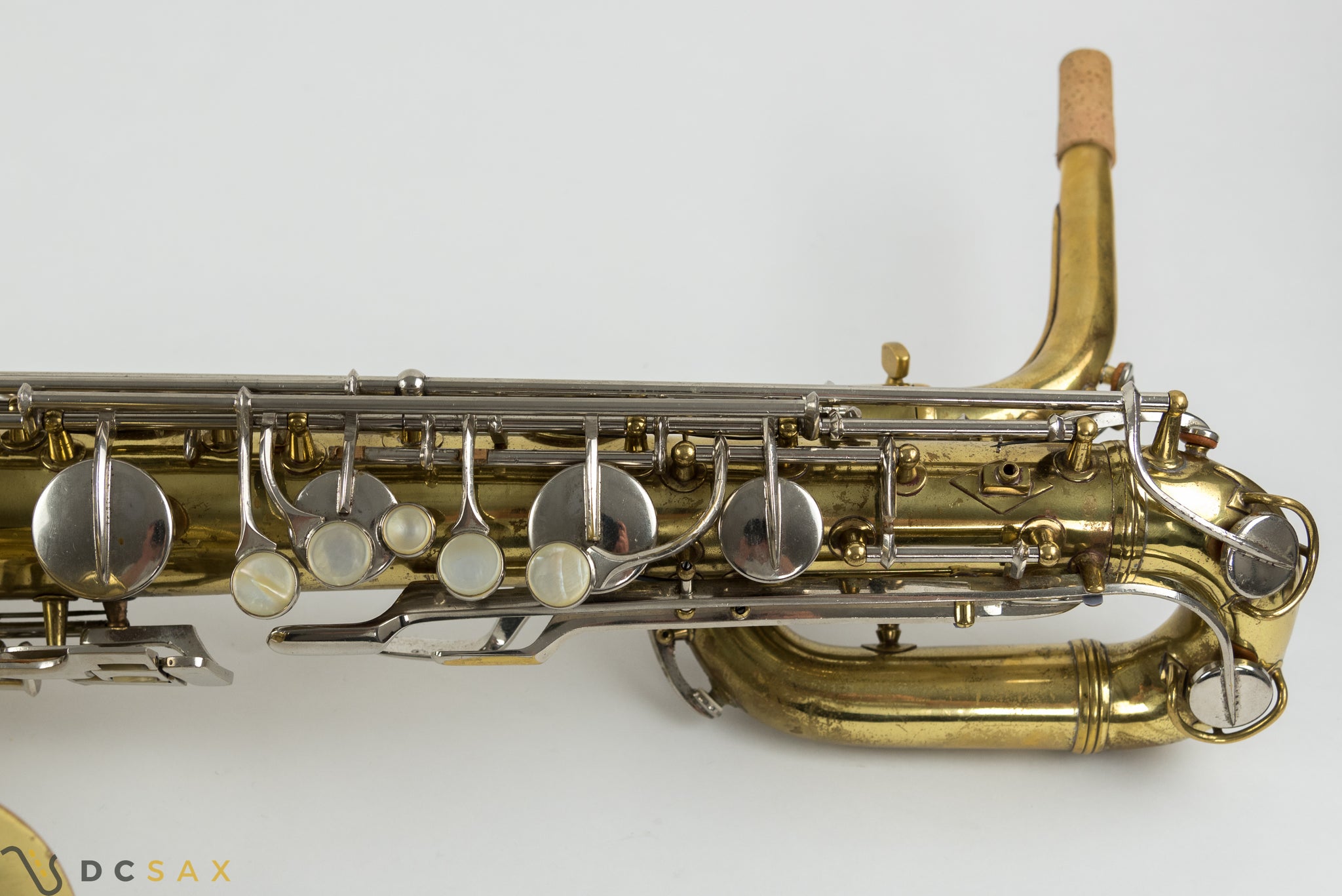1968 Conn 12M Baritone Saxophone, Last Elkhart Vintage