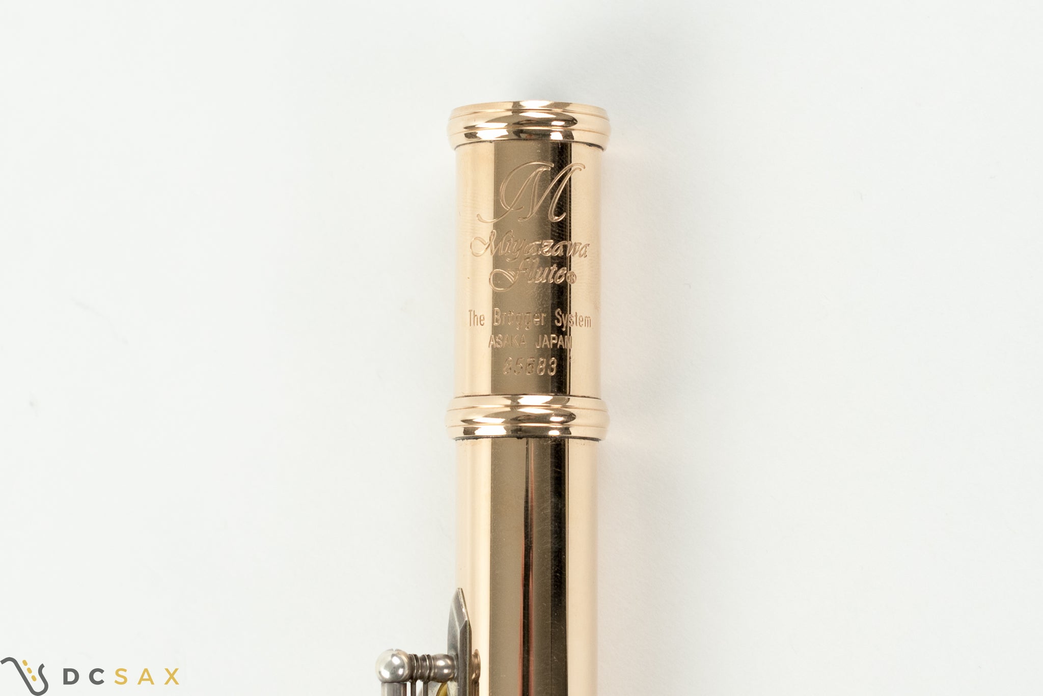 Miyazawa Handmade 14K Flute, Brögger System