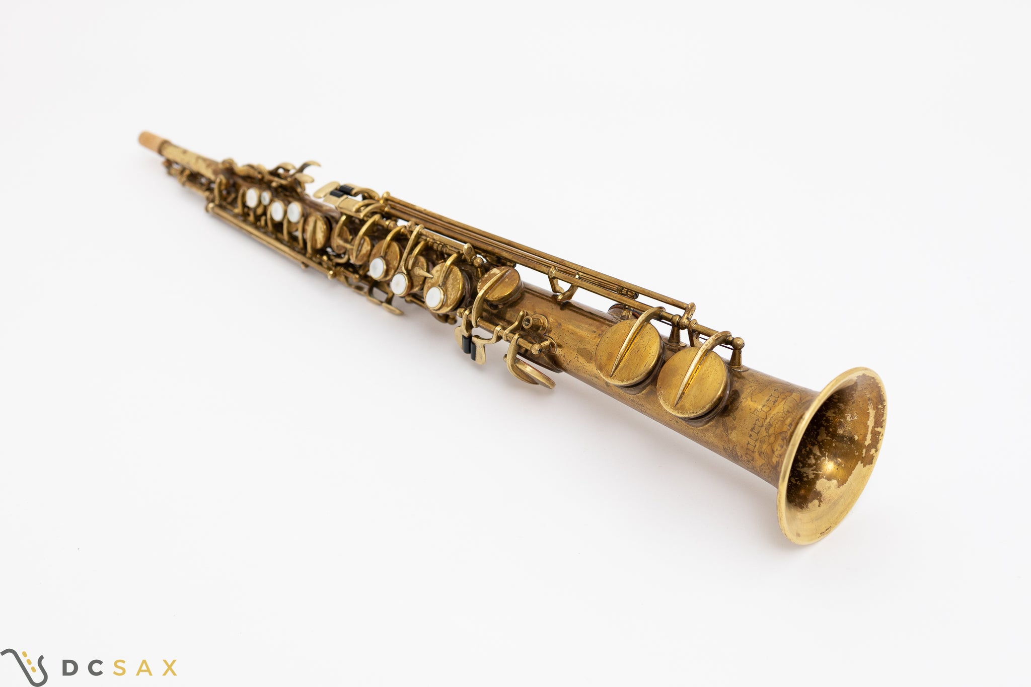 1920's Martin Handcraft Soprano Saxophone, Concertone Stencil, Just Serviced